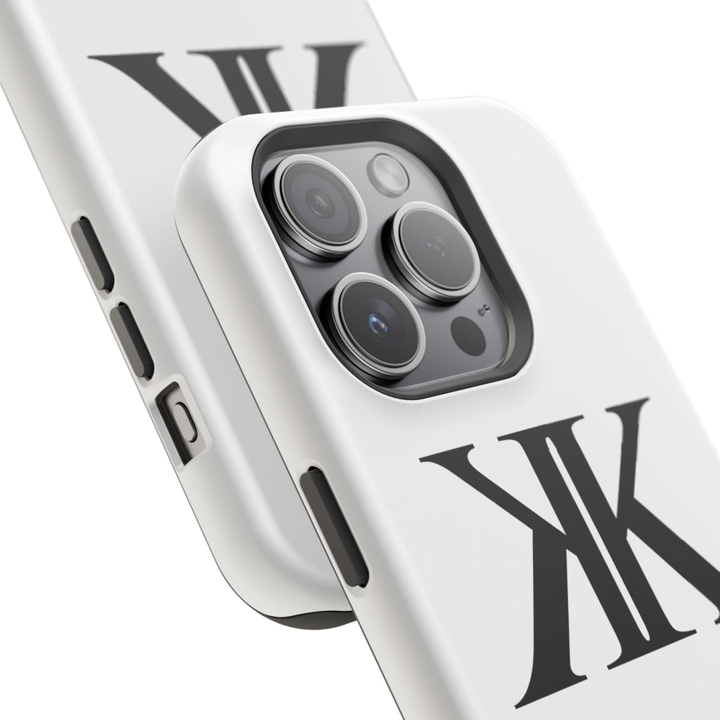 Magnetic Impact-Resistant Case with Bold KK Monogram