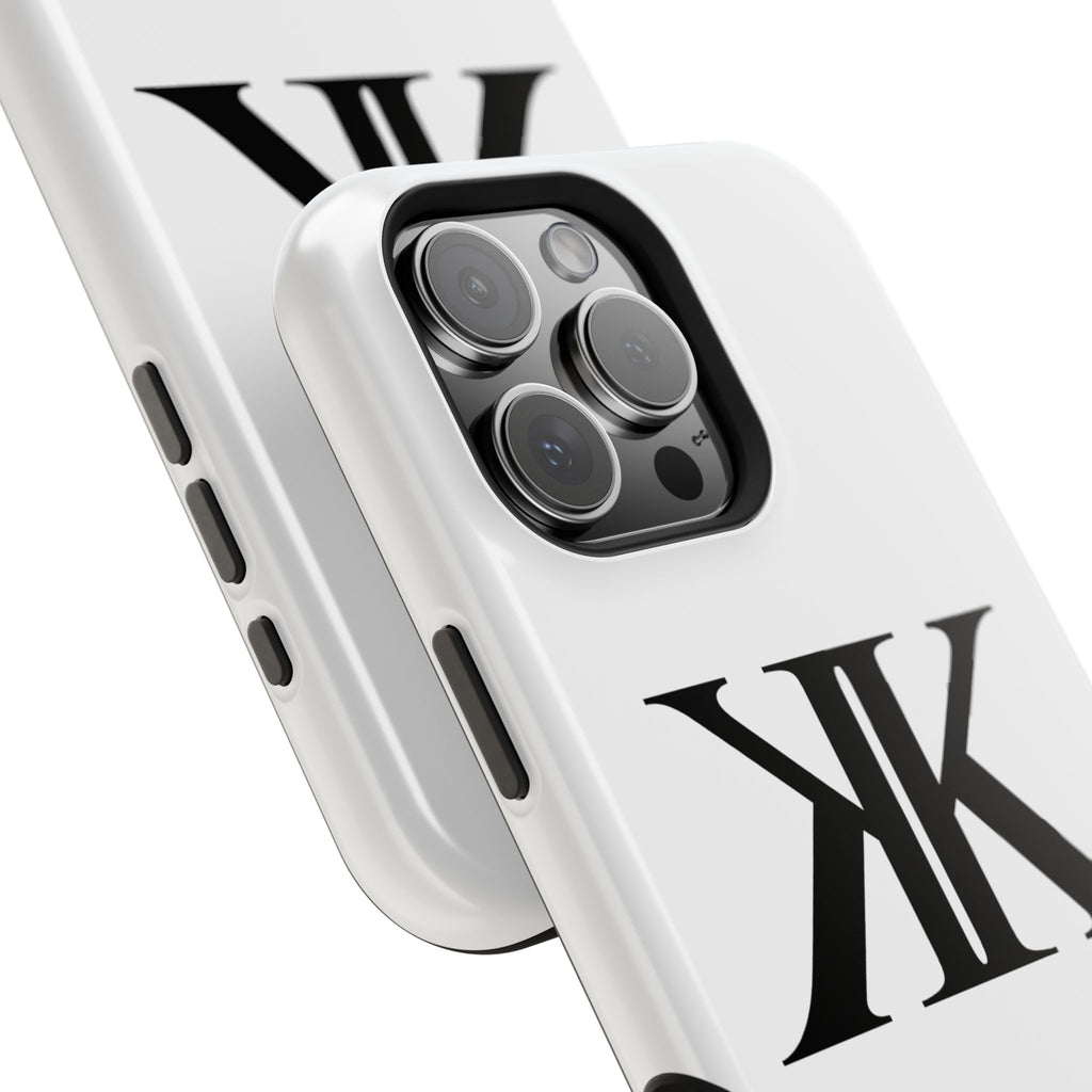 Magnetic Impact-Resistant Case with Bold KK Monogram