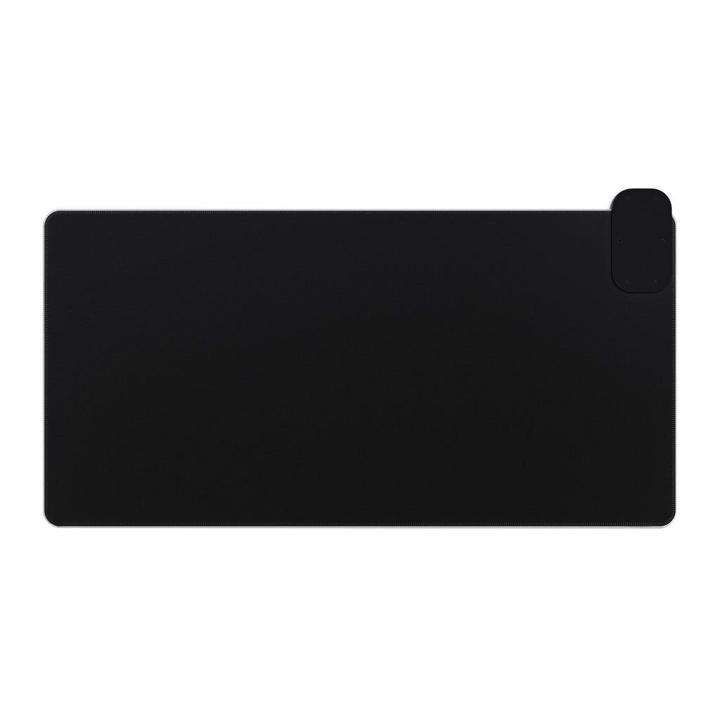 LED Wireless Charging Gaming Mouse Pad RED — Kairos Kosmos Logo Desk Mat