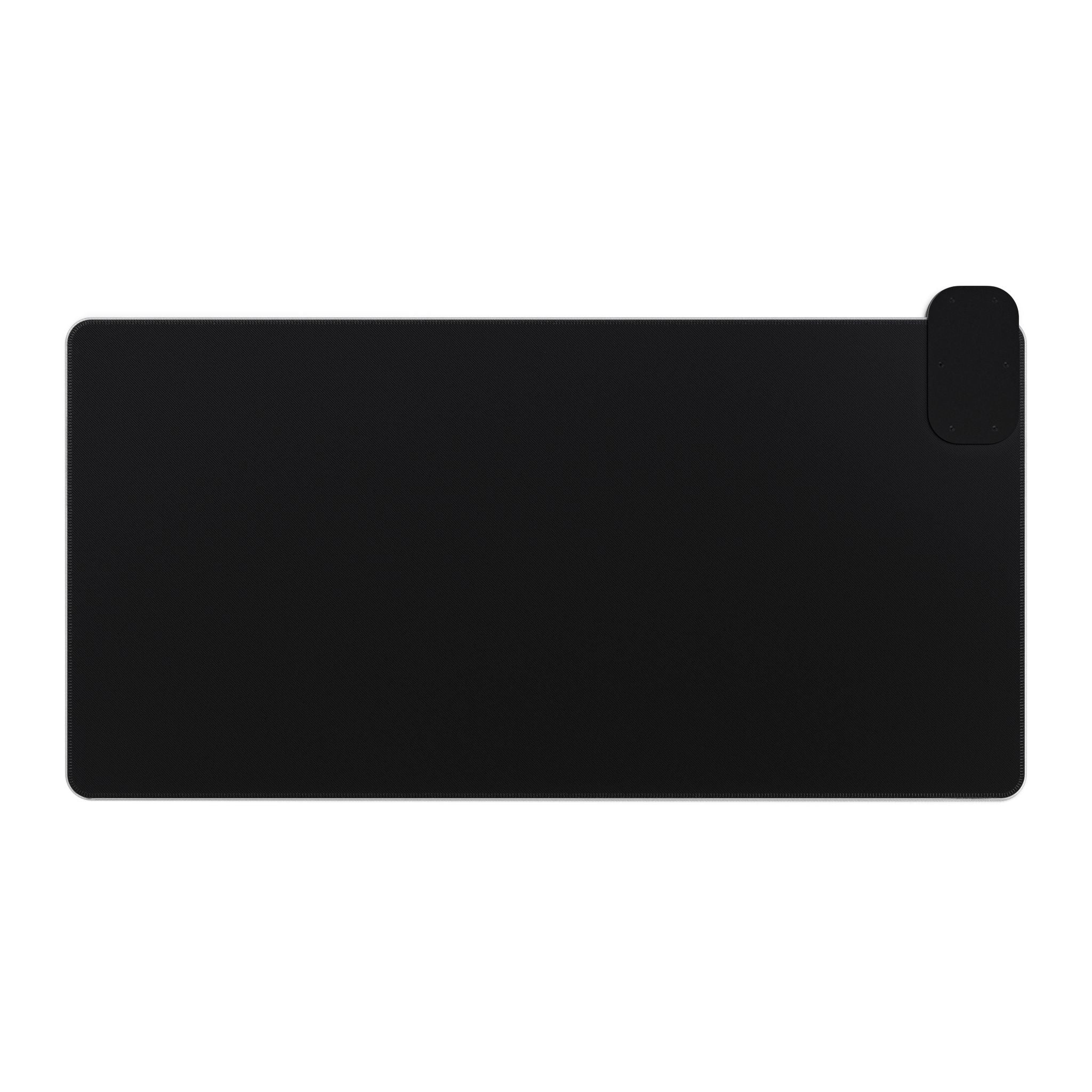 LED Wireless Charging Gaming Mouse Pad RED — Kairos Kosmos Logo Desk Mat