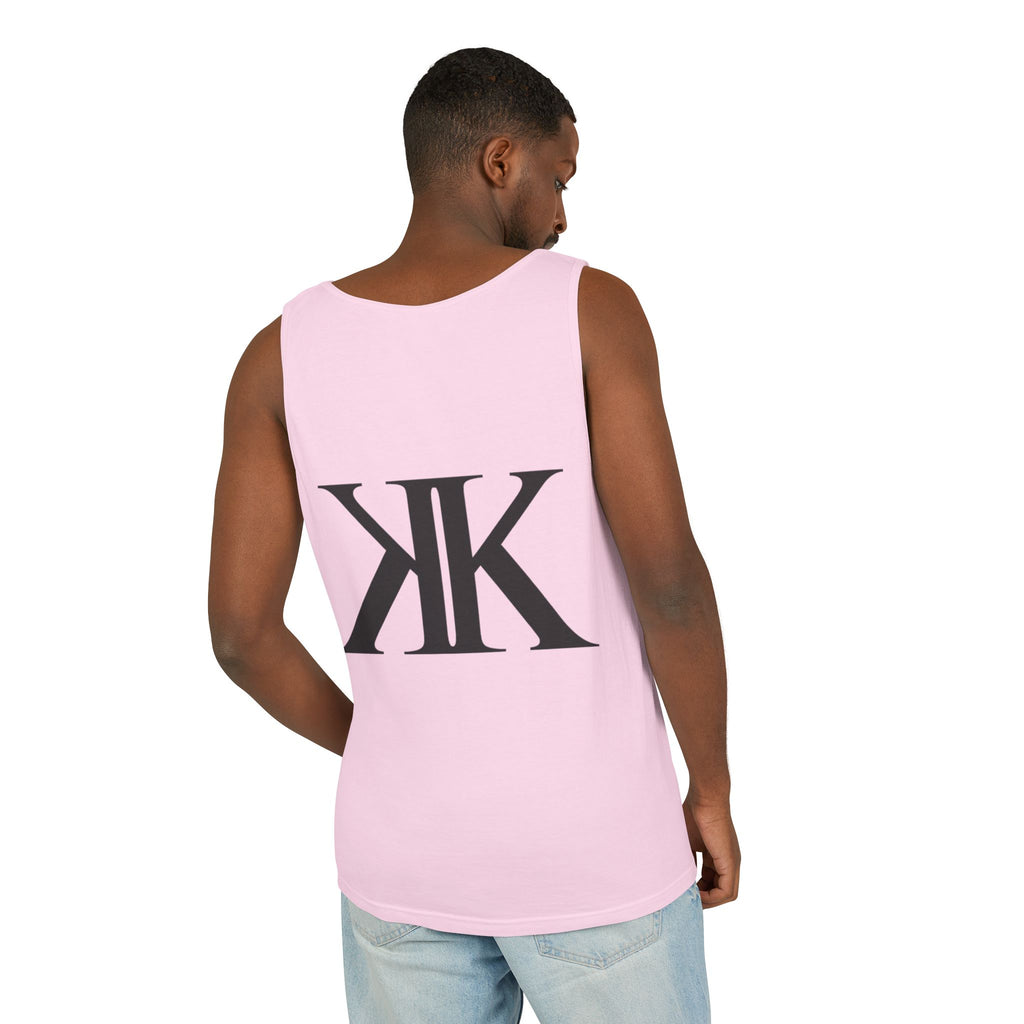 KK Monogram Tank Top — Minimalist Logo Graphic Tank