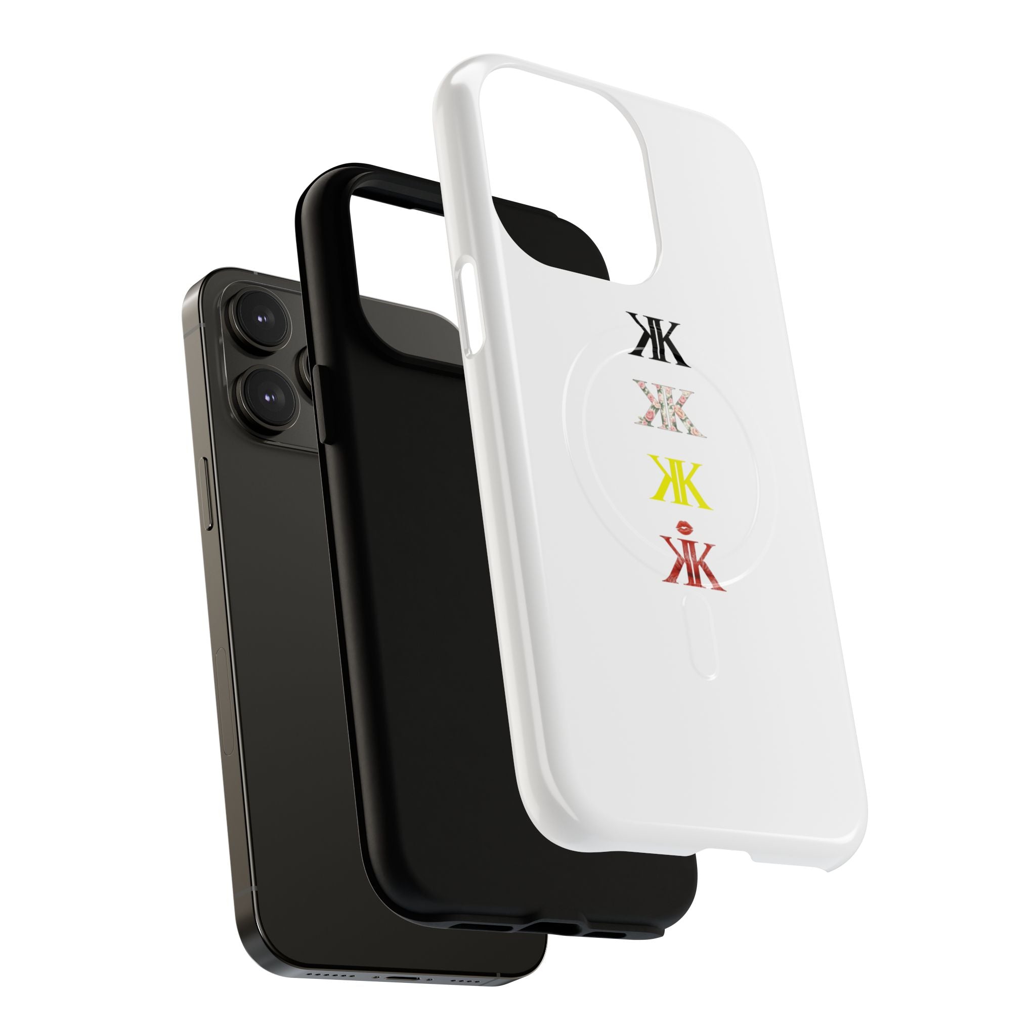 Sigil Collection Phone Case — Minimalist Monogram Stack Tough Magnetic Case
