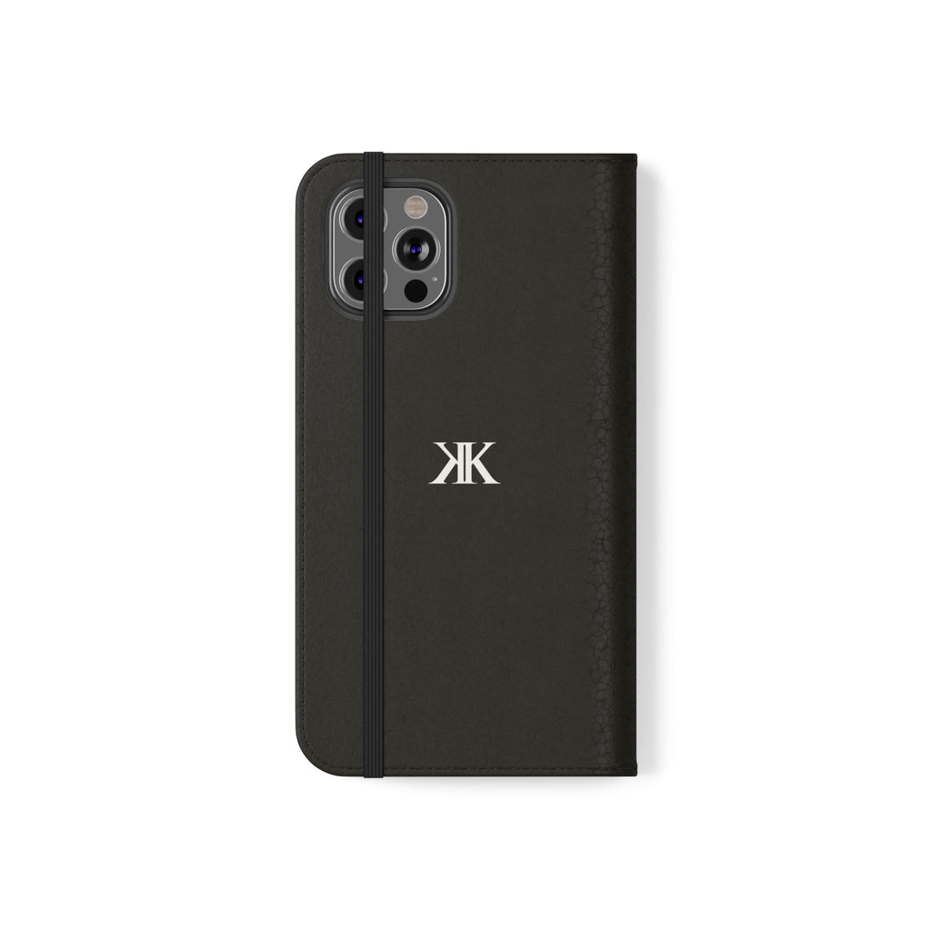 Kairos Kosmos Logo BLACK Flip Phone Case