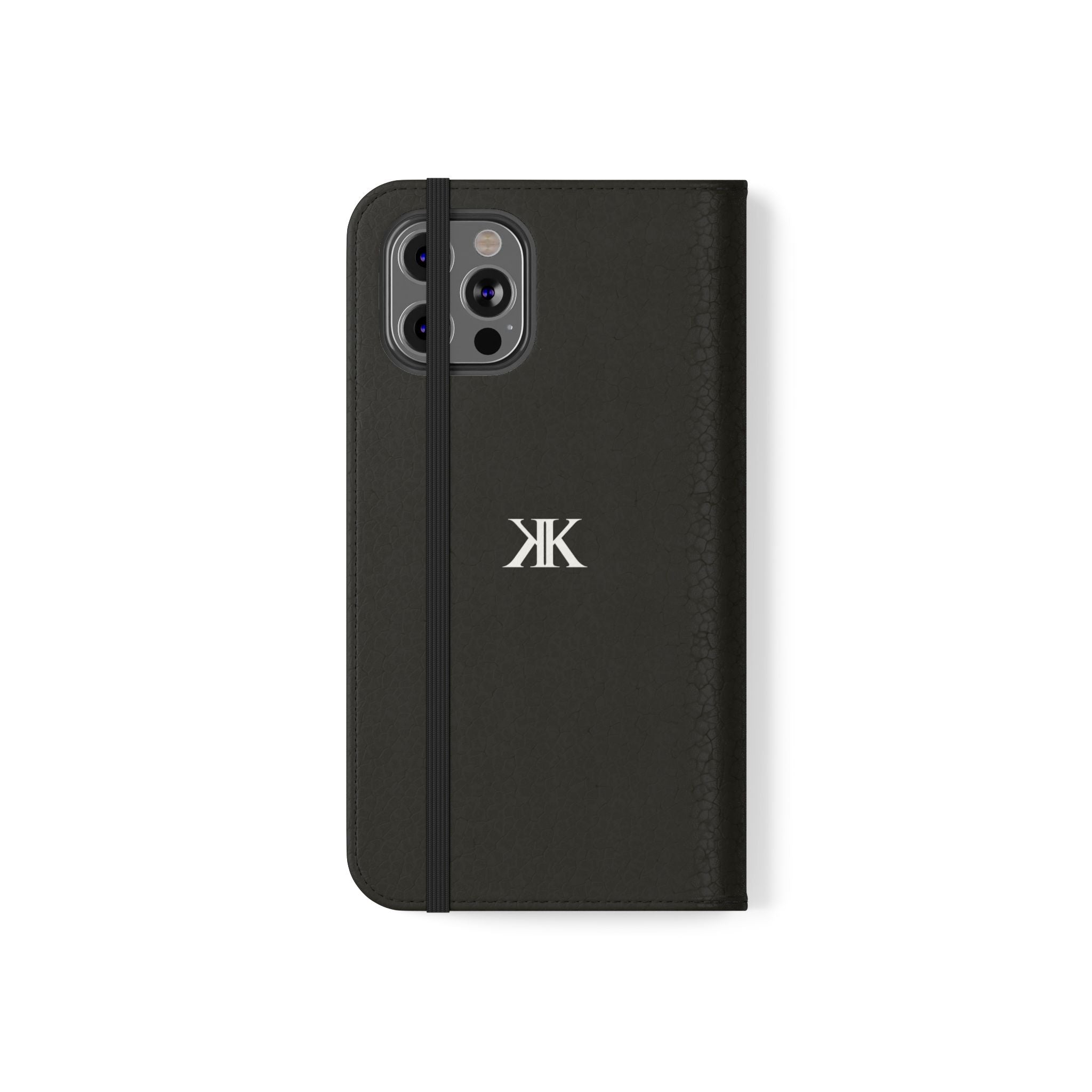 Kairos Kosmos Logo BLACK Flip Phone Case