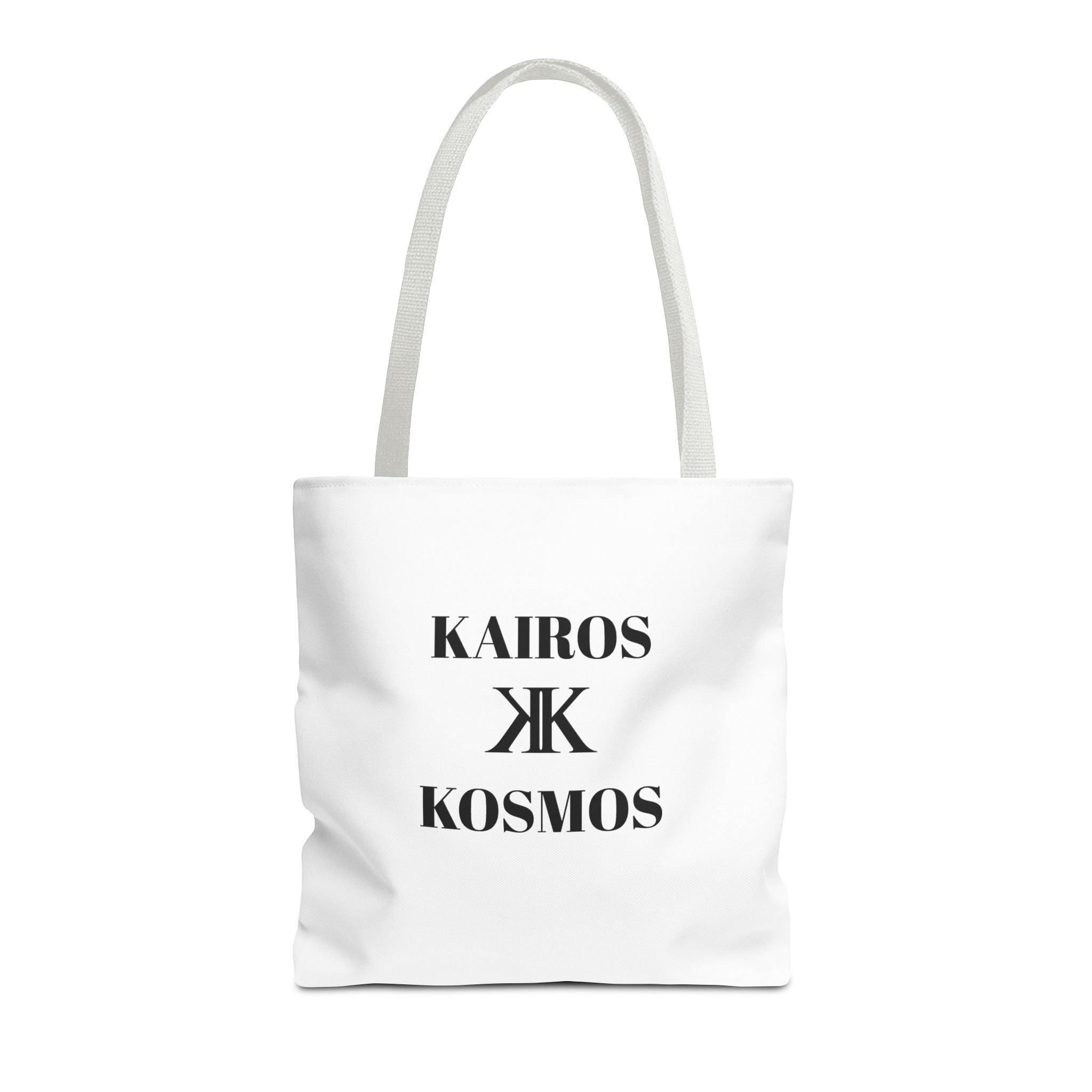 Kairos Kosmos Tote Bag – Minimalist Monogram Tote