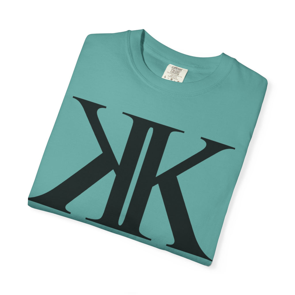 KK Monogram Tee — Bold Symmetrical Lettermark T-Shirt