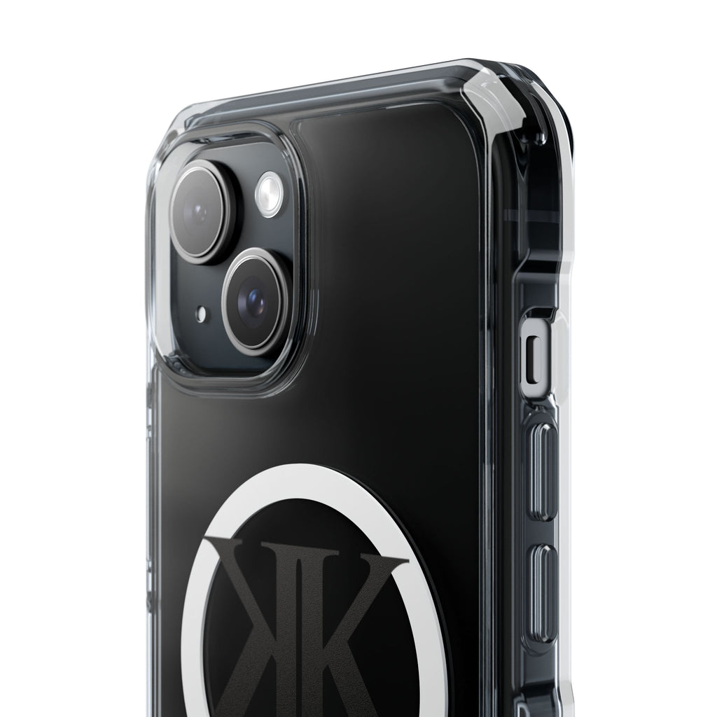 Kairos Kosmos Clear Magnetic Phone Case with MagSafe Ring — Slim Protective iPhone Cover