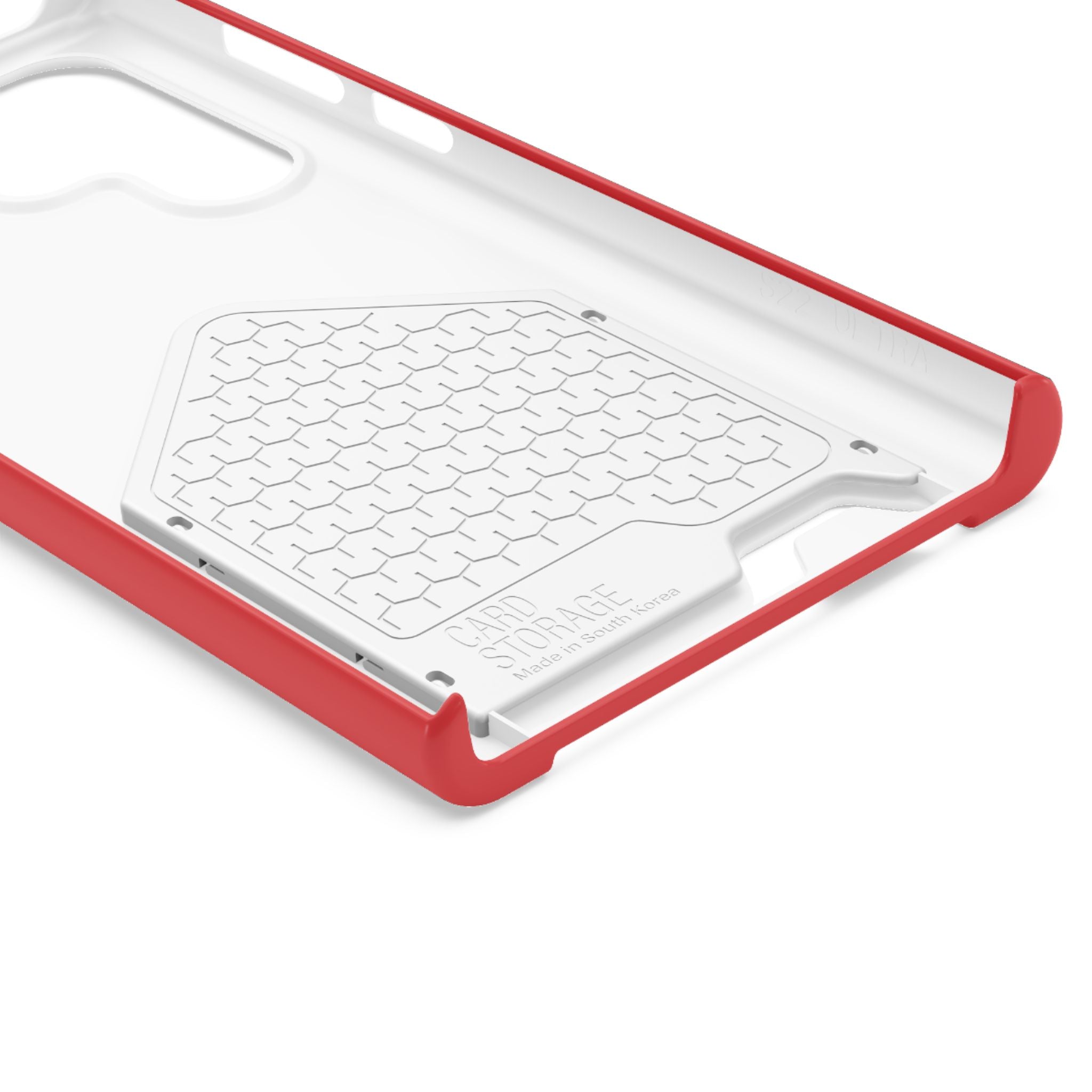 Kairos Kosmos RED Cardholder Phone Case — Slim Protective Wallet Case