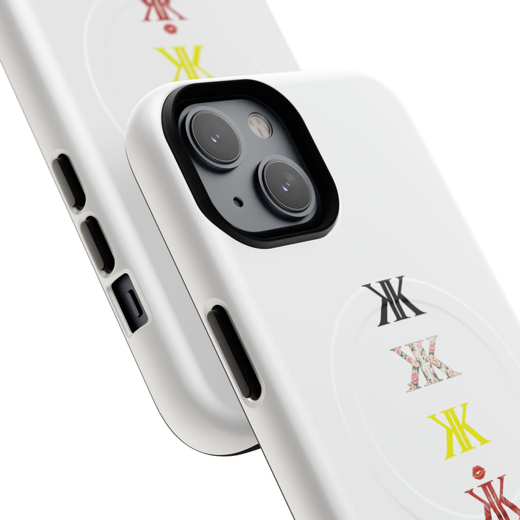 Sigil Collection Phone Case — Minimalist Monogram Stack Tough Magnetic Case