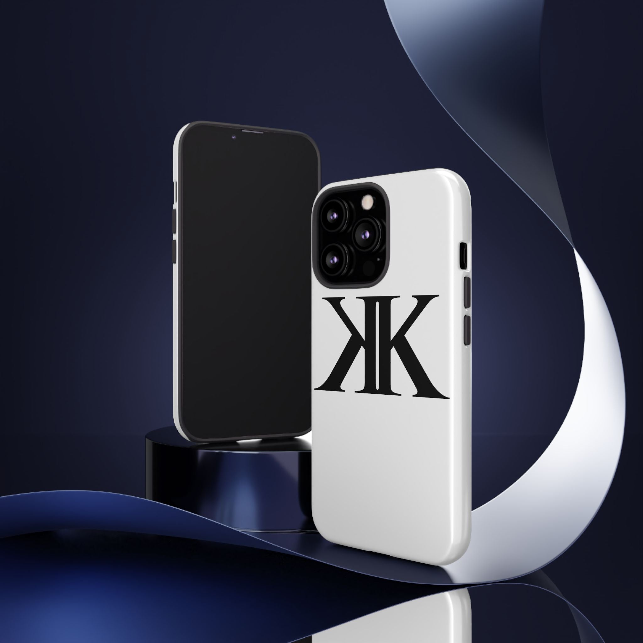 Monogram K Mirror Tough Phone Case