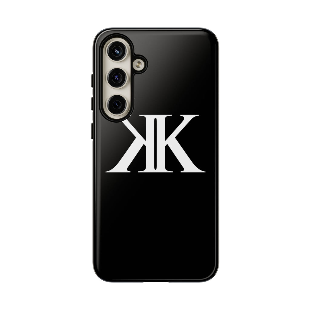 Monogram KK Phone Case BLACK — Tough Protective iPhone Cover