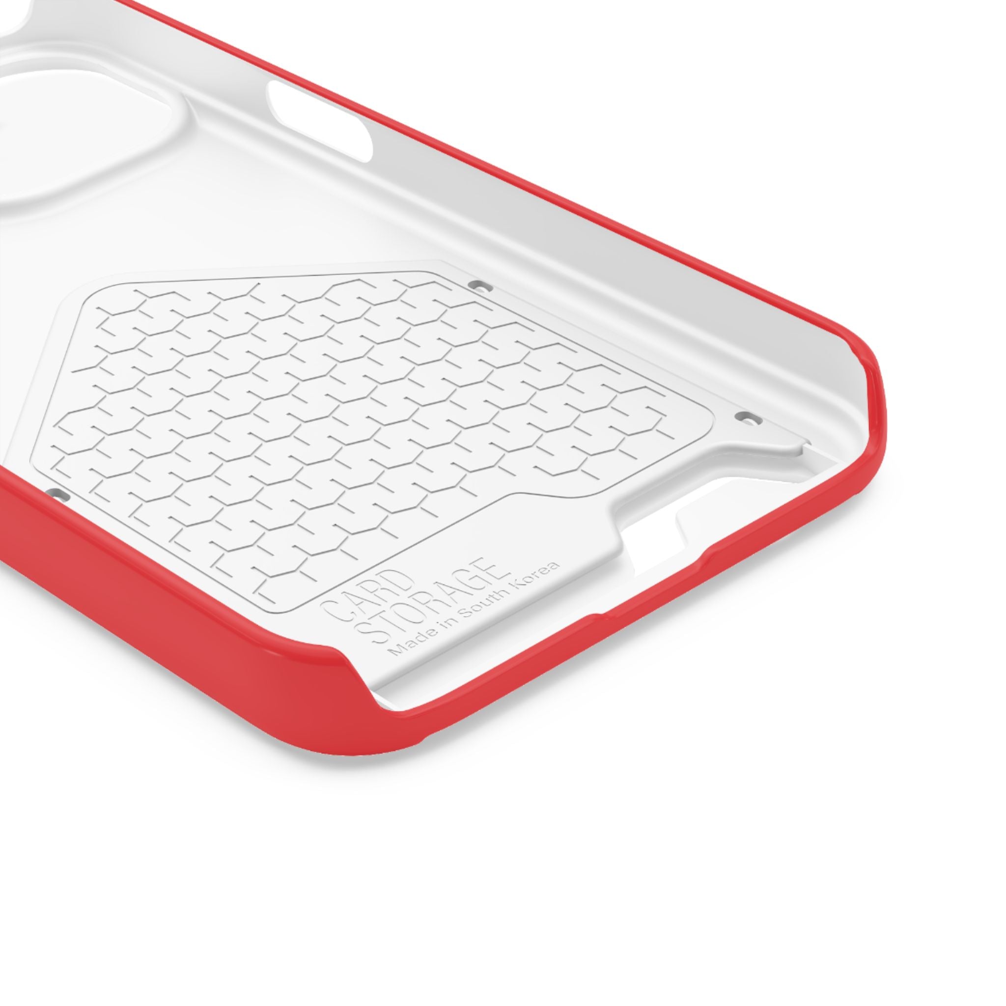 Kairos Kosmos RED Cardholder Phone Case — Slim Protective Wallet Case