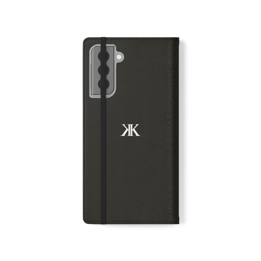 Kairos Kosmos Logo BLACK Flip Phone Case