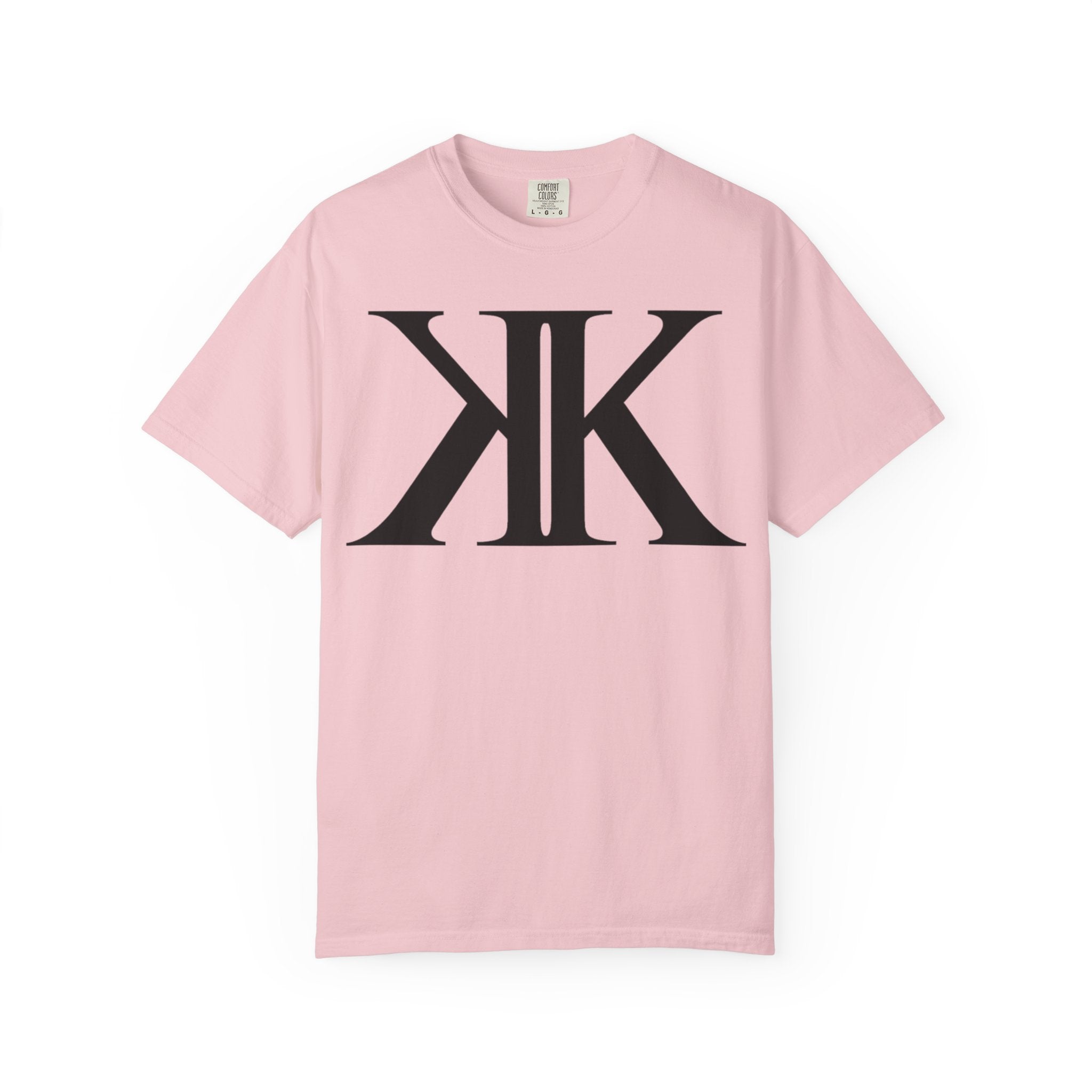KK Monogram Tee — Bold Symmetrical Lettermark T-Shirt