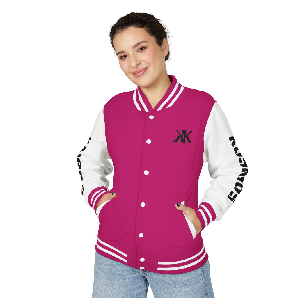 Letterman Jacket — "Give No Fu*ks" Bold Varsity Bomber