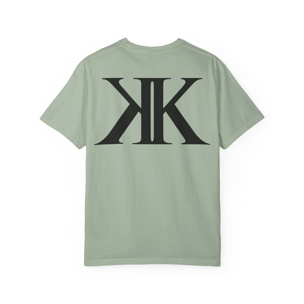 KK Monogram Tee — Bold Symmetrical Lettermark T-Shirt