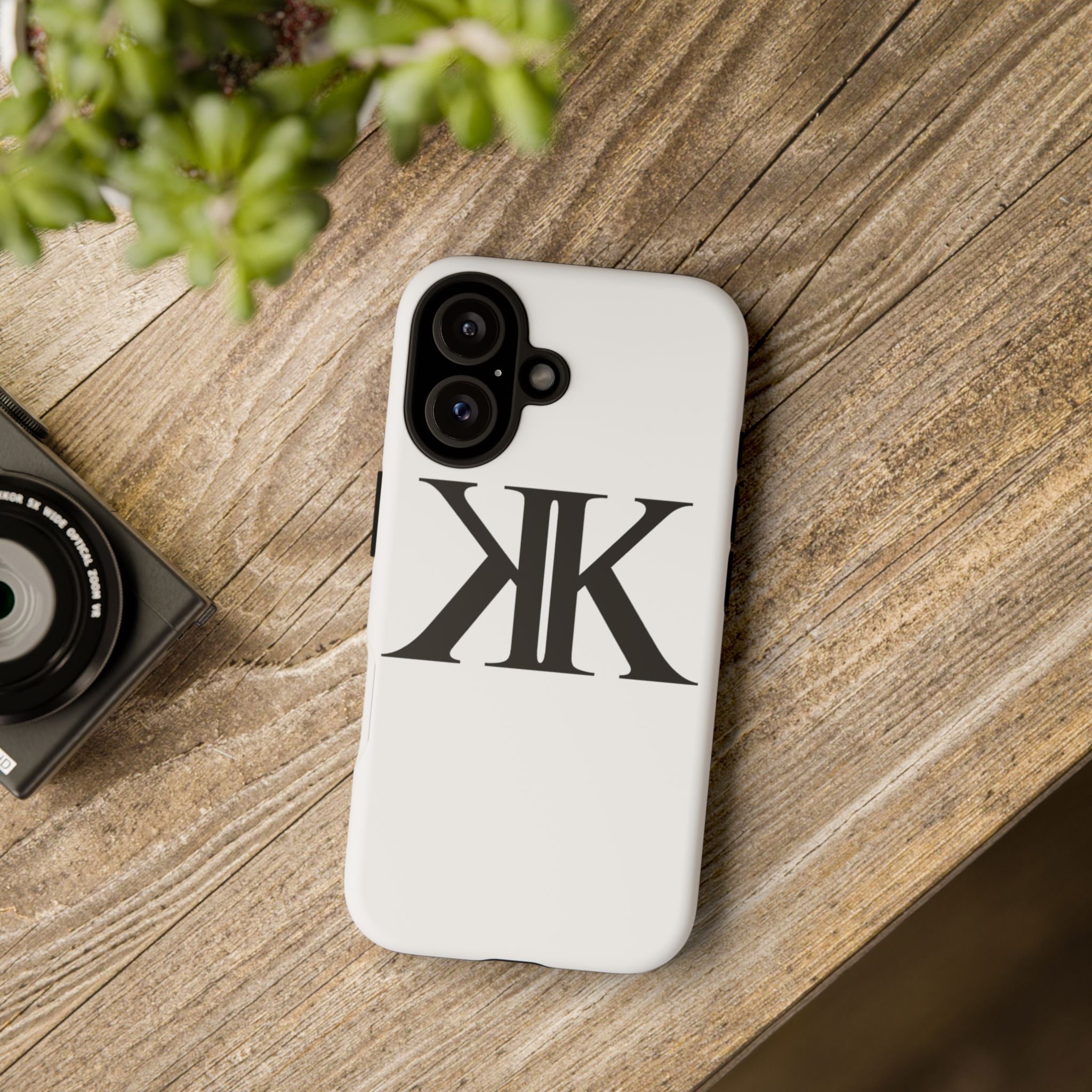 Monogram K Mirror Tough Phone Case