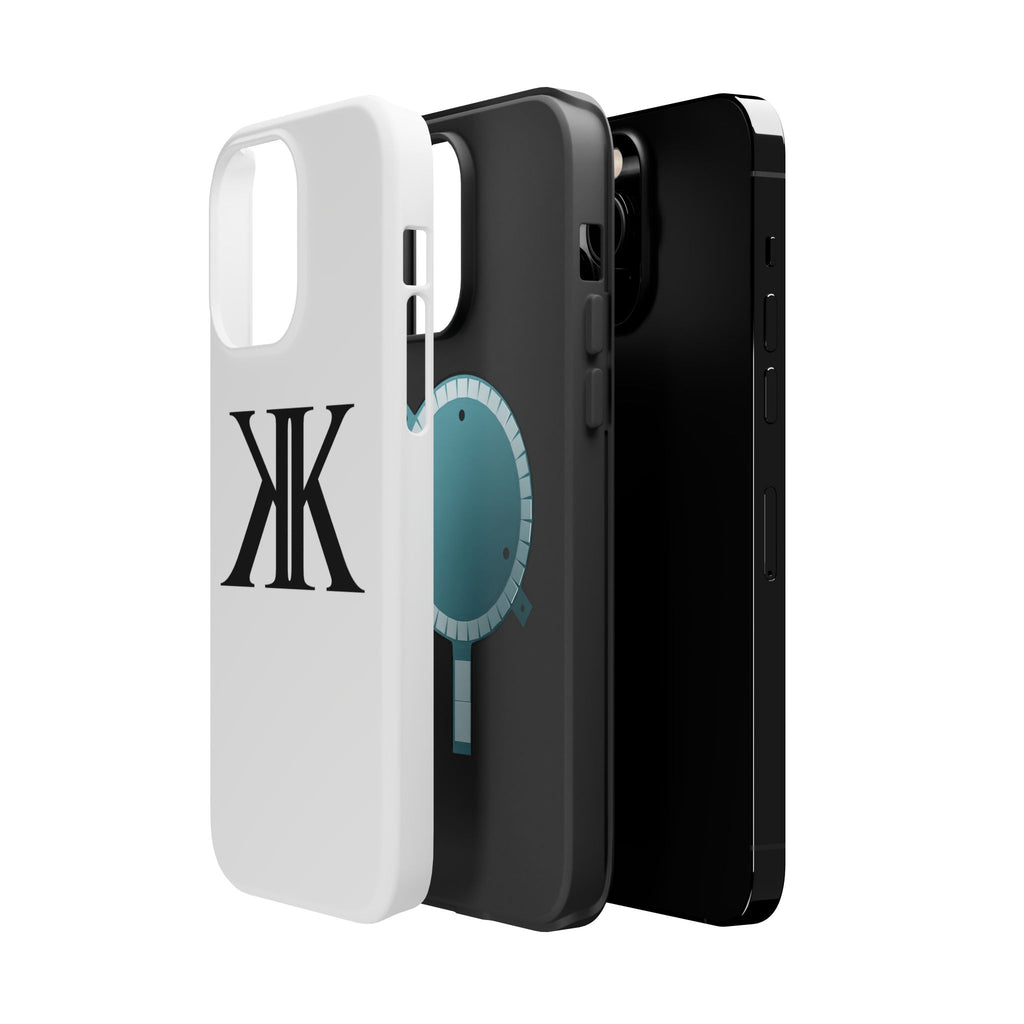 Magnetic Impact-Resistant Case with Bold KK Monogram