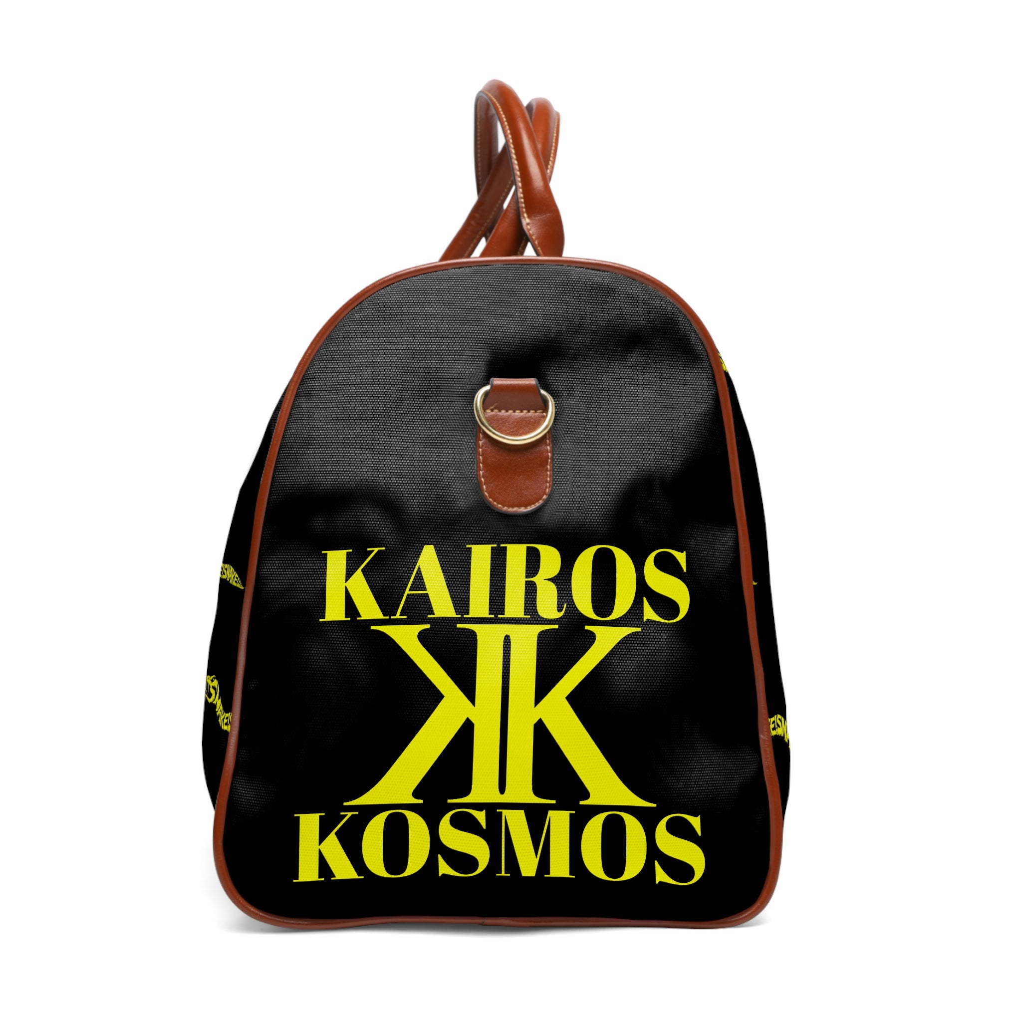 Aspis Collection Waterproof Duffel Bag — Monogrammed Logo Travel Bag