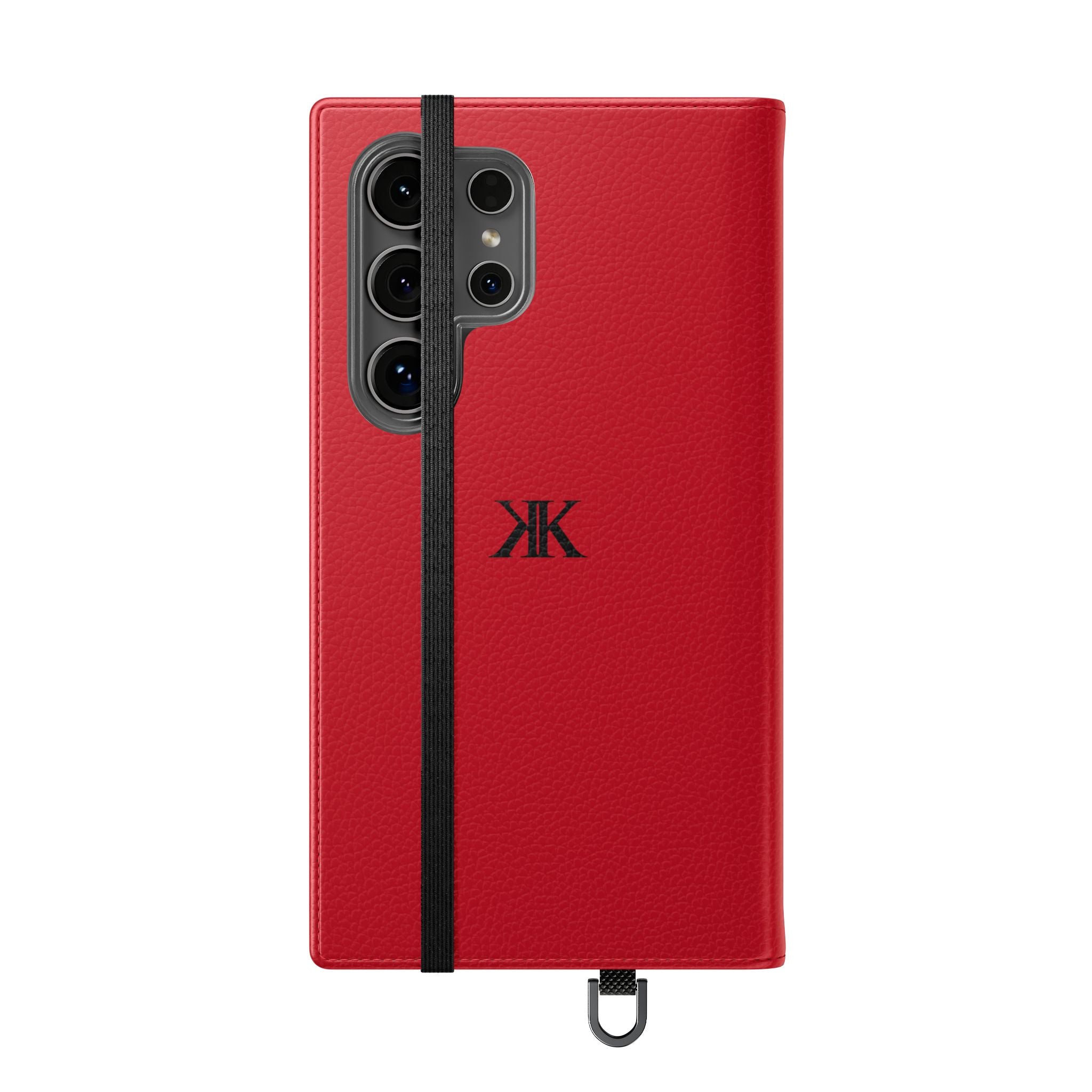Kairos Kosmos Logo RED Flip Phone Case