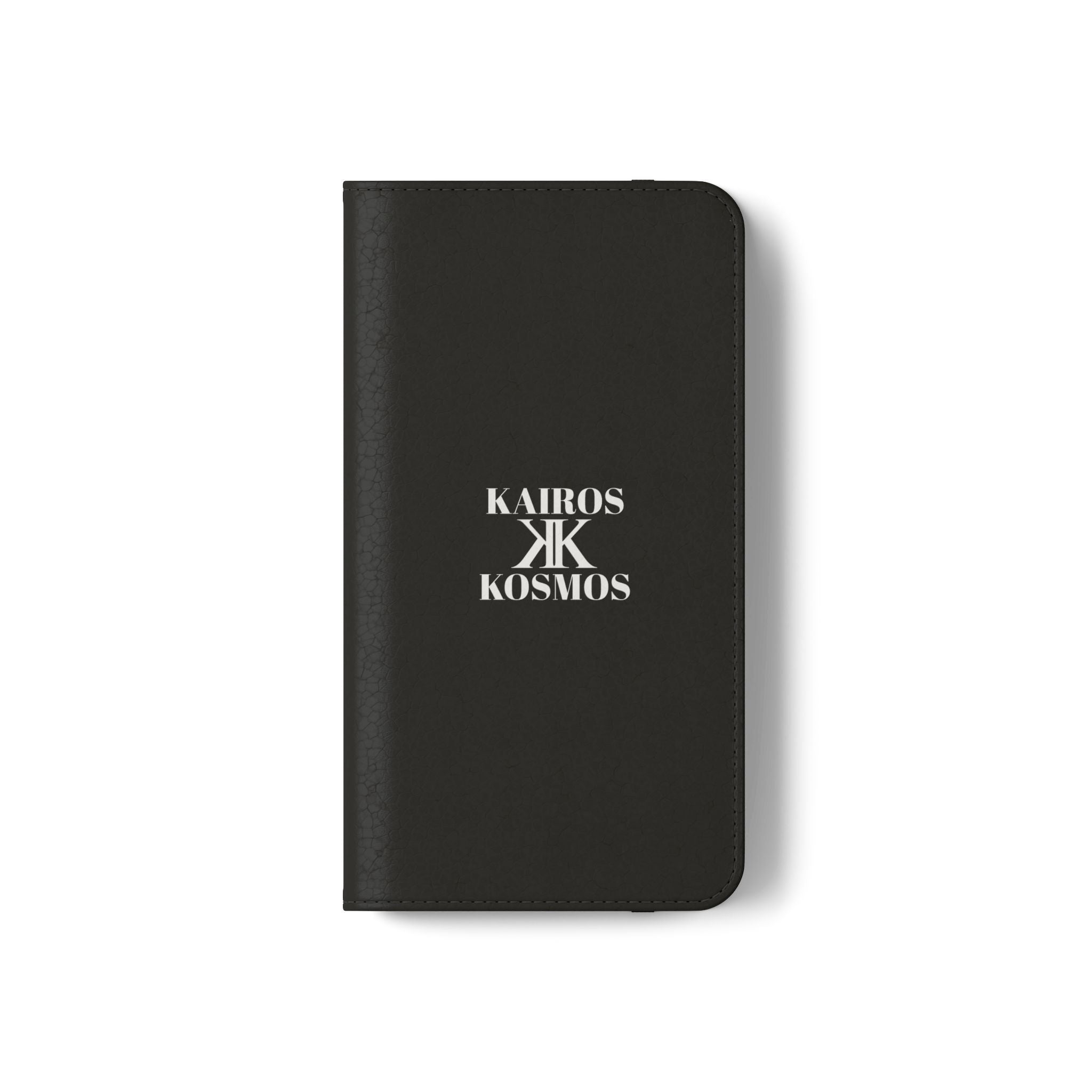 Kairos Kosmos Logo BLACK Flip Phone Case