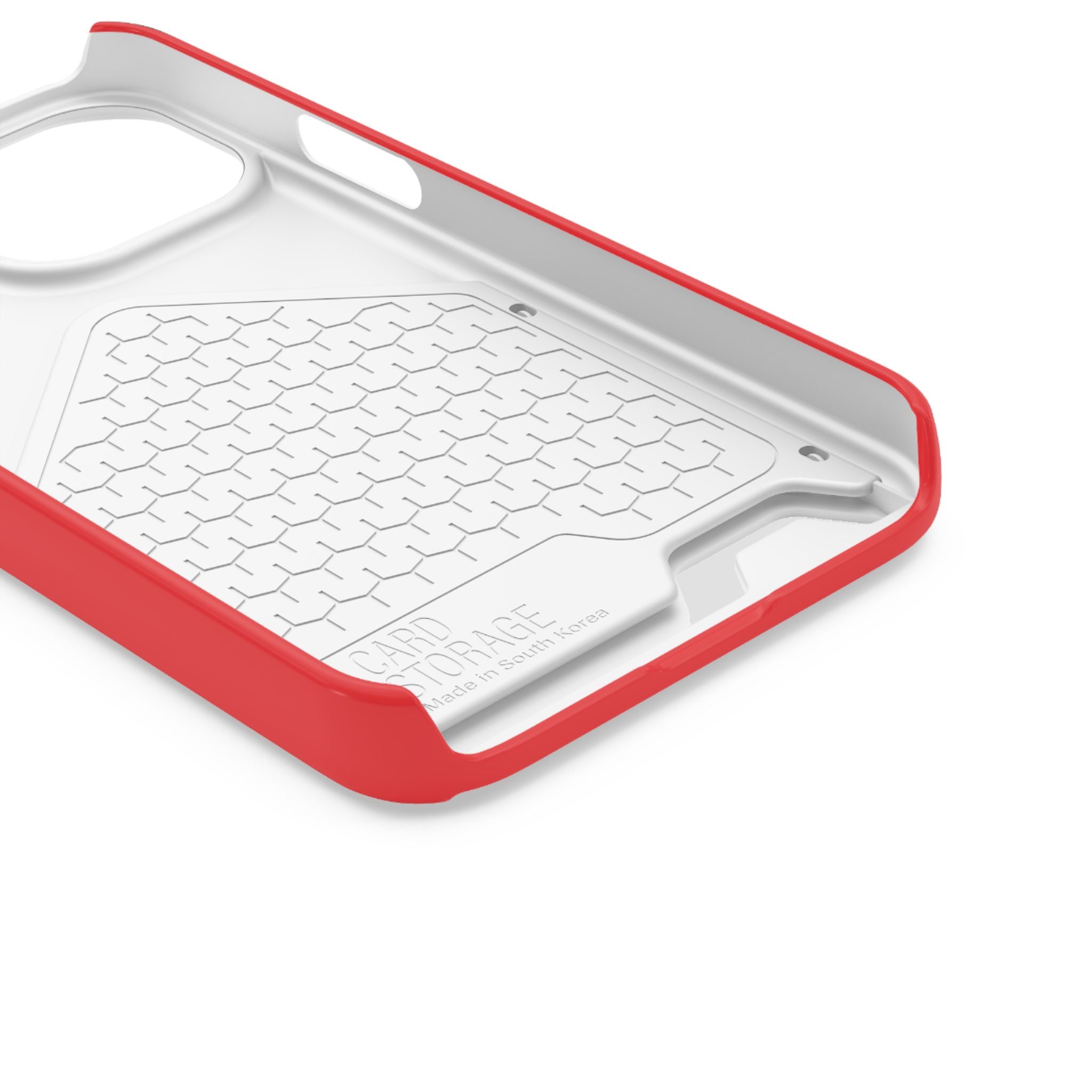 Kairos Kosmos RED Cardholder Phone Case — Slim Protective Wallet Case