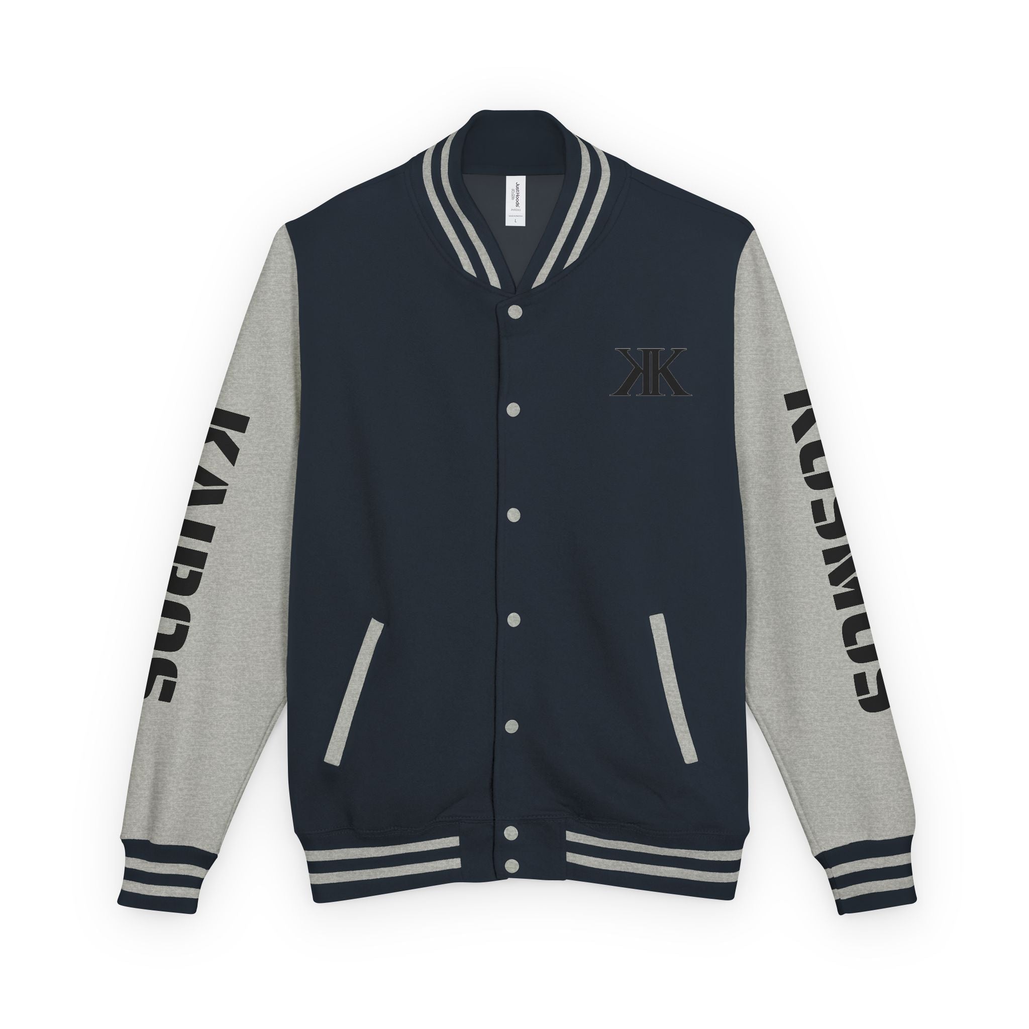 Letterman Jacket — "Give No Fu*ks" Bold Varsity Bomber