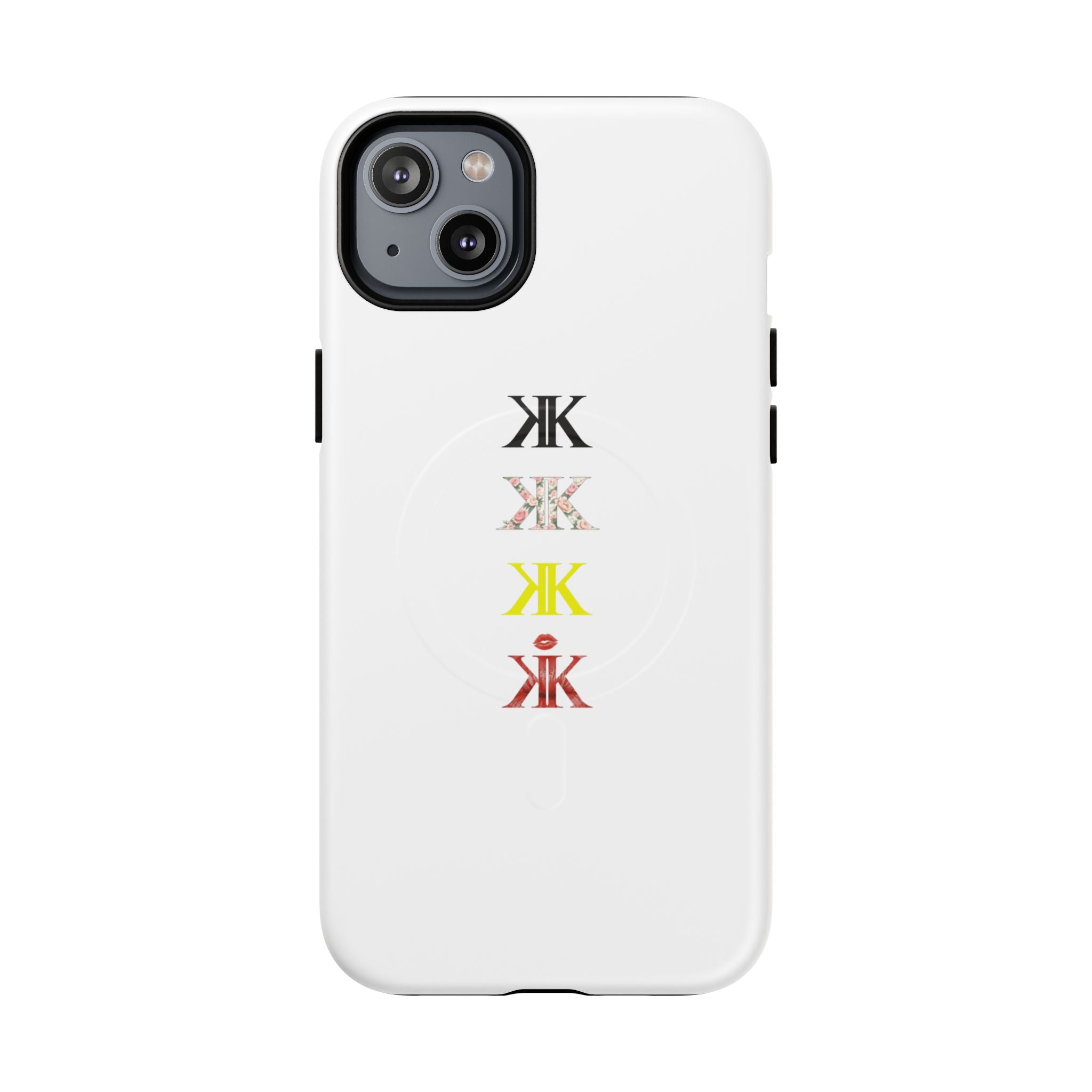 Sigil Collection Phone Case — Minimalist Monogram Stack Tough Magnetic Case