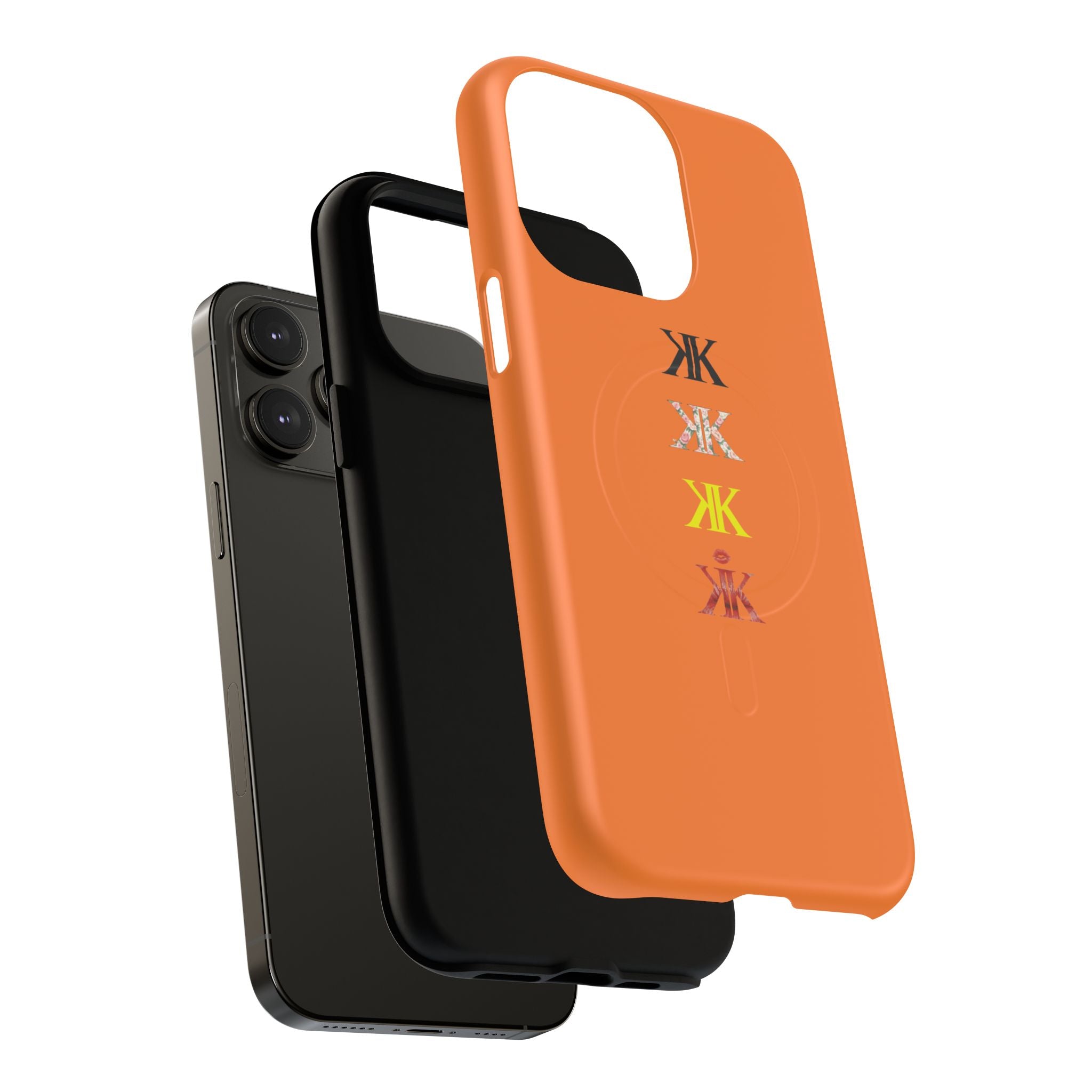Sigil Collection Crusta Phone Case — Minimalist Monogram Stack Tough Magnetic Case
