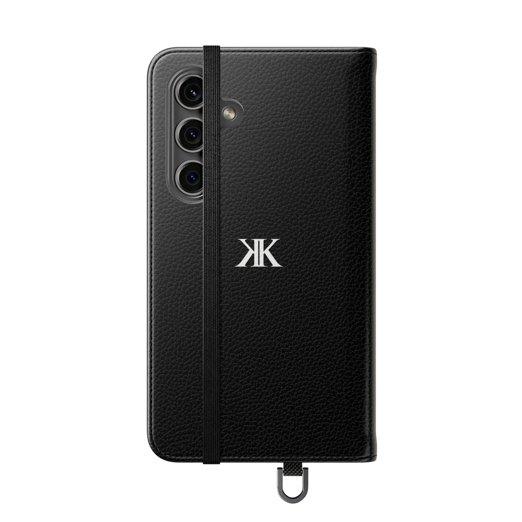 Kairos Kosmos Logo BLACK Flip Phone Case