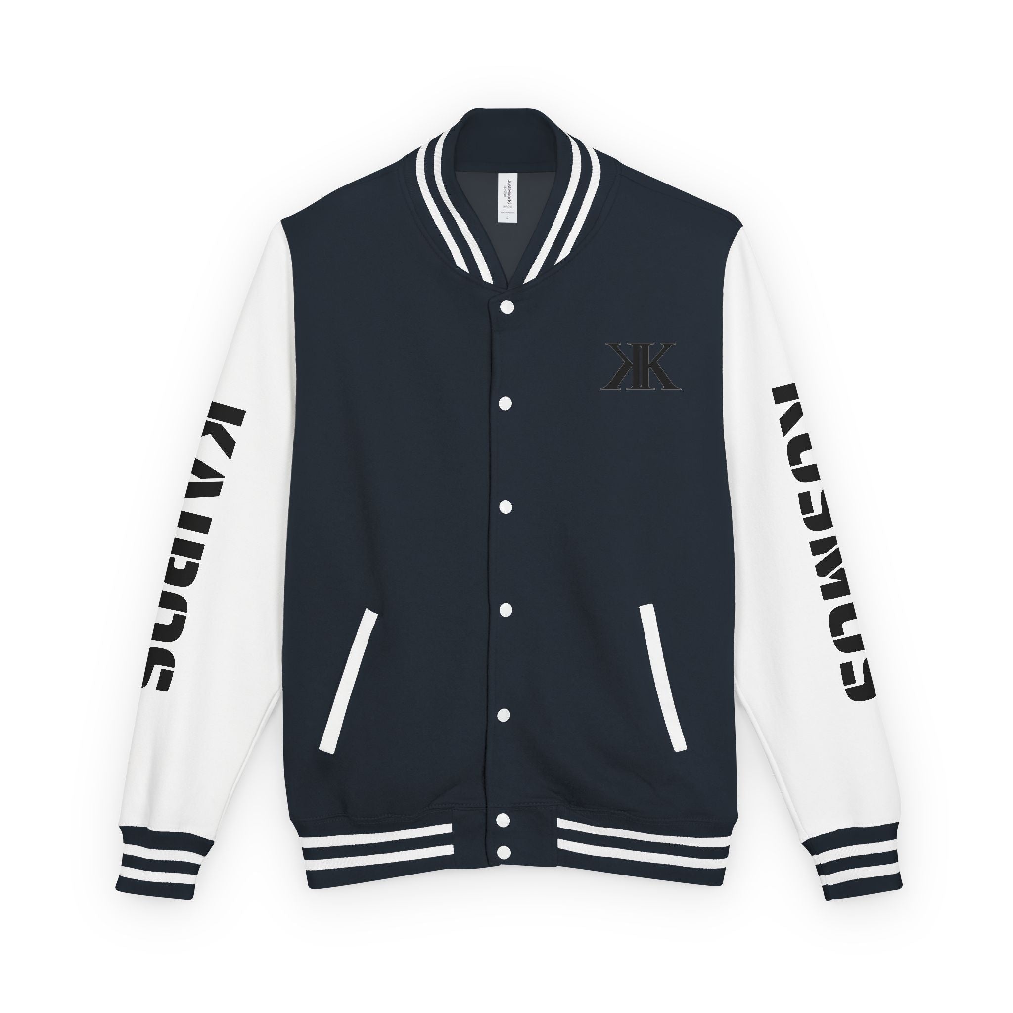 Letterman Jacket — "Give No Fu*ks" Bold Varsity Bomber