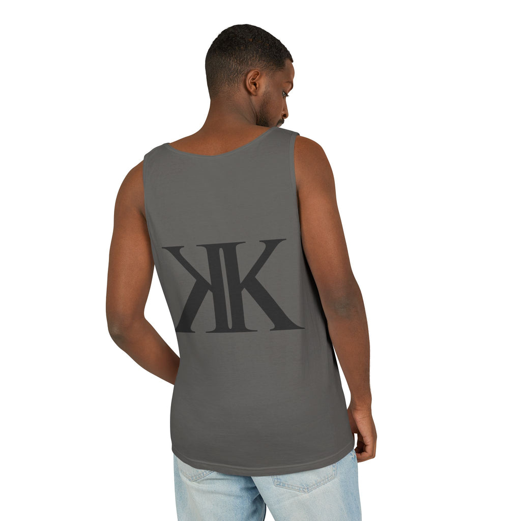 KK Monogram Tank Top — Minimalist Logo Graphic Tank