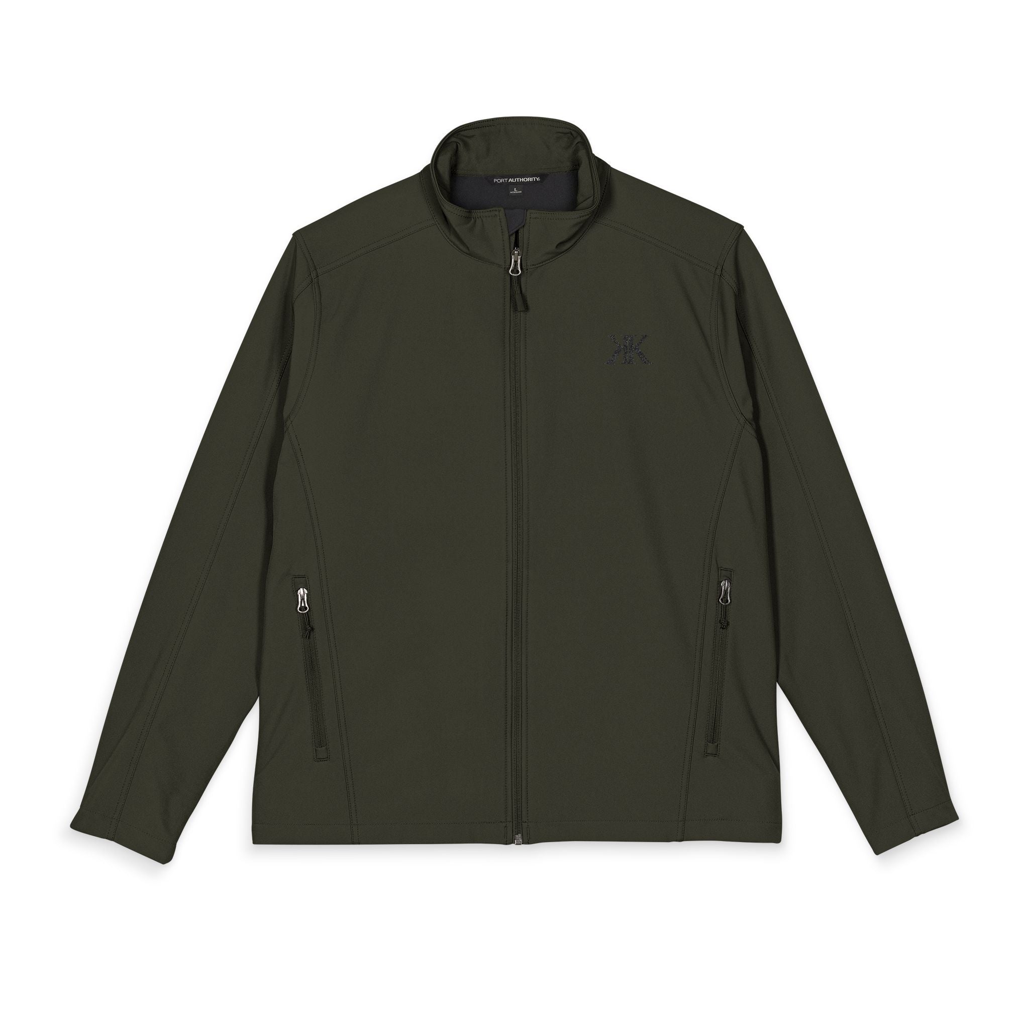 Port Authority® Embroidered Men's Soft Shell Jacket — Water‑Resistant Lightweight Outerwear