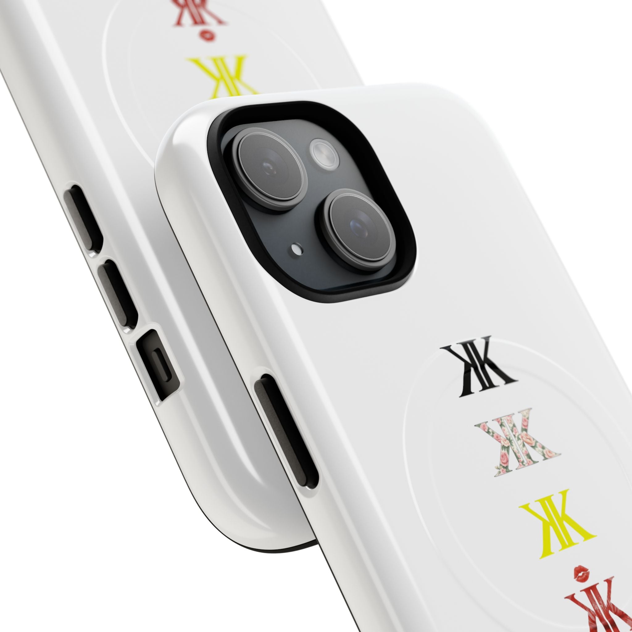 Sigil Collection Phone Case — Minimalist Monogram Stack Tough Magnetic Case