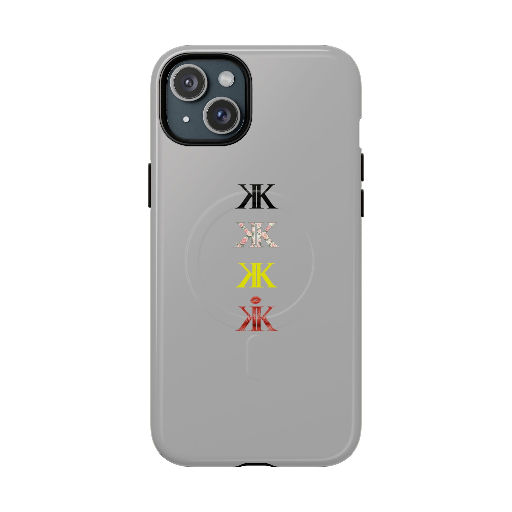 Sigil Collection Phone Case — Minimalist Monogram Stack Tough Magnetic Case