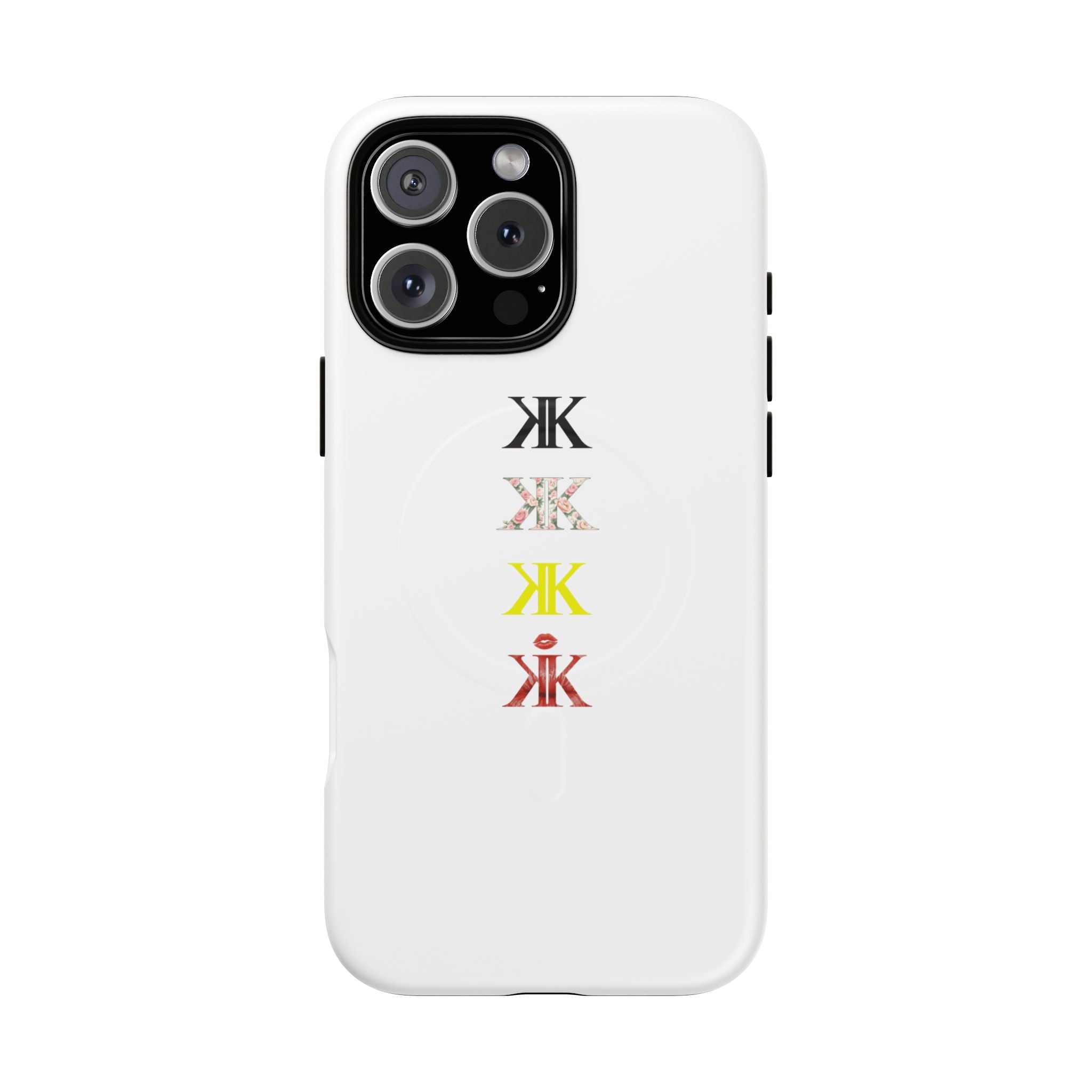 Sigil Collection Phone Case — Minimalist Monogram Stack Tough Magnetic Case