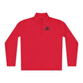 Quarter-Zip Pullover RED with Minimal KK Logo