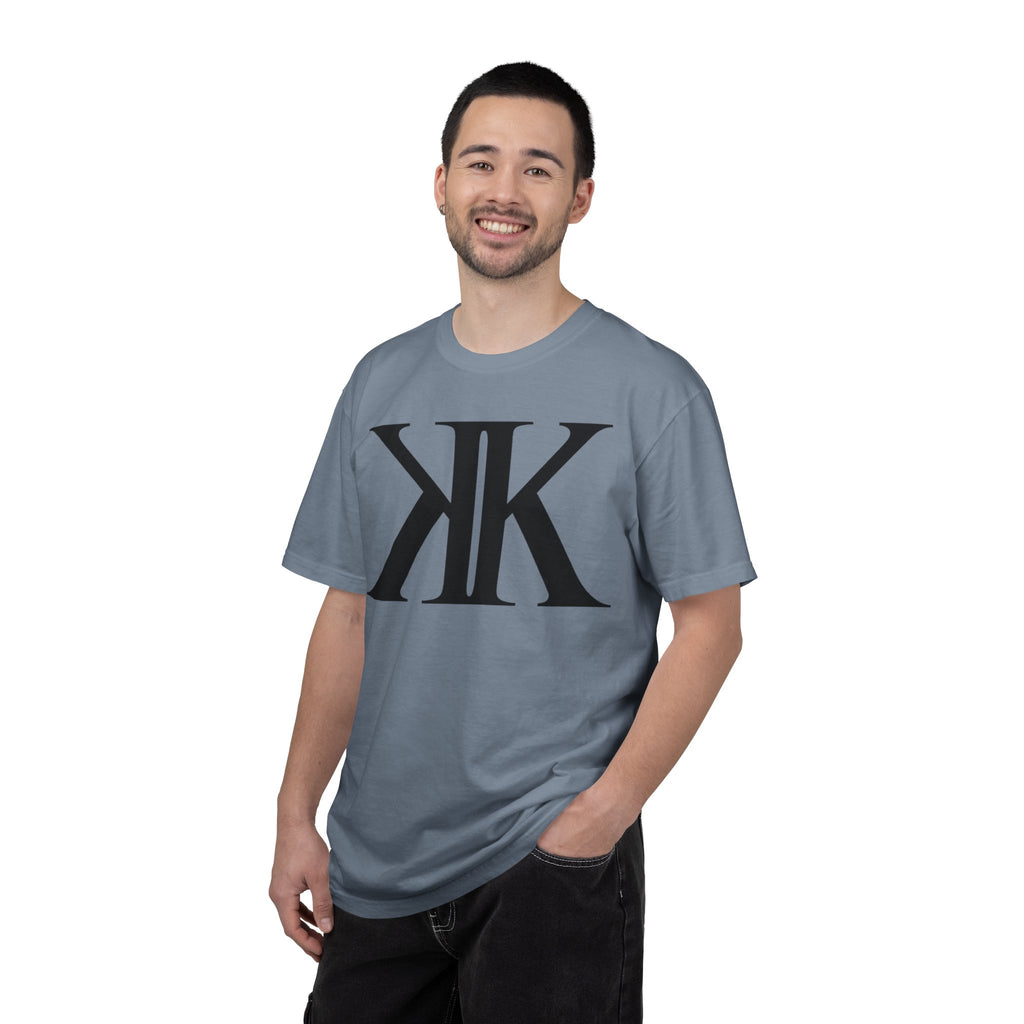 KK Monogram Tee — Bold Symmetrical Lettermark T-Shirt