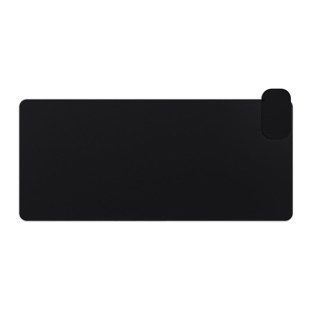 LED Wireless Charging Gaming Mouse Pad RED — Kairos Kosmos Logo Desk Mat