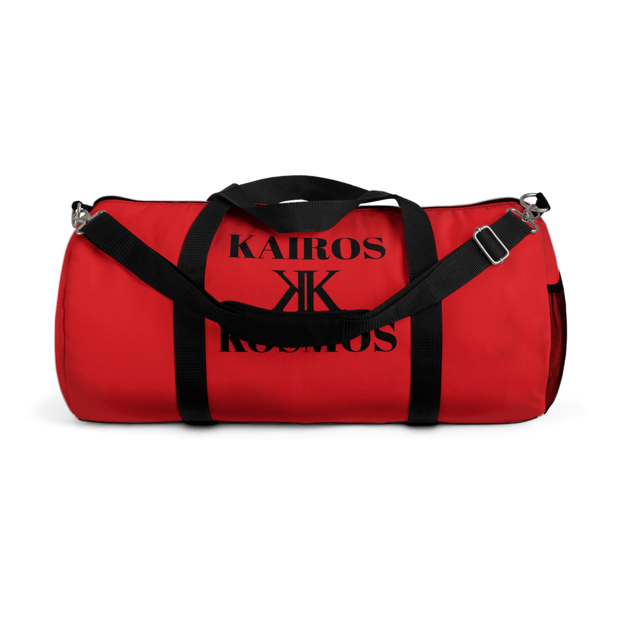Kairos Kosmos RED Duffel Bag — Gym & Travel Weekender