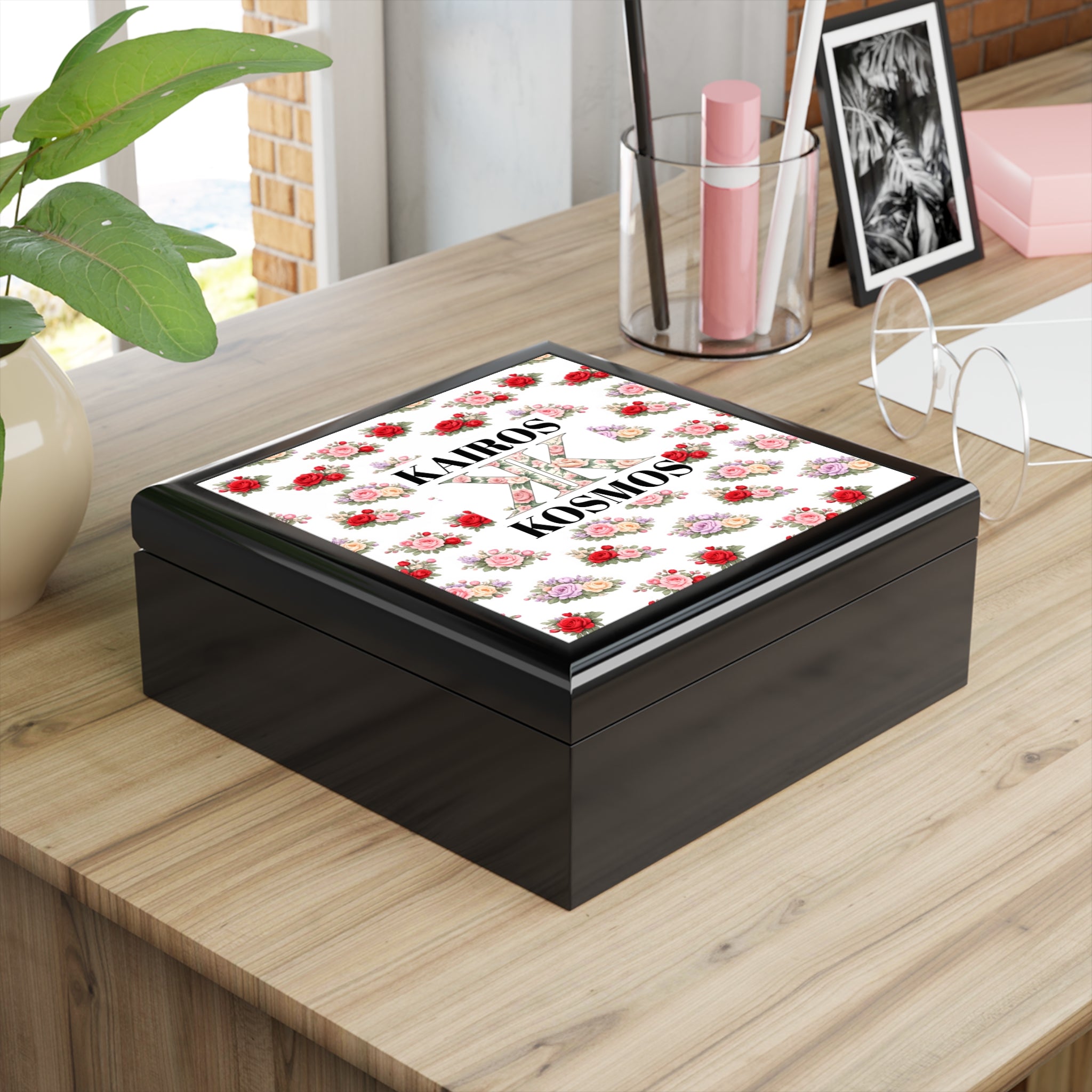 Anthos Collection 'Kairos Kosmos' Jewelry Box — Decorative Keepsake Box
