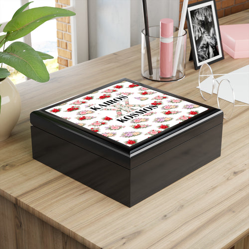 Anthos Collection 'Kairos Kosmos' Jewelry Box — Decorative Keepsake Box