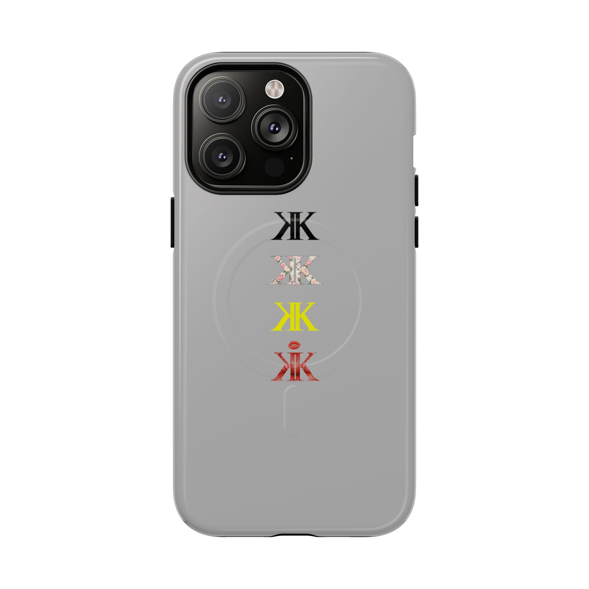 Sigil Collection Phone Case — Minimalist Monogram Stack Tough Magnetic Case