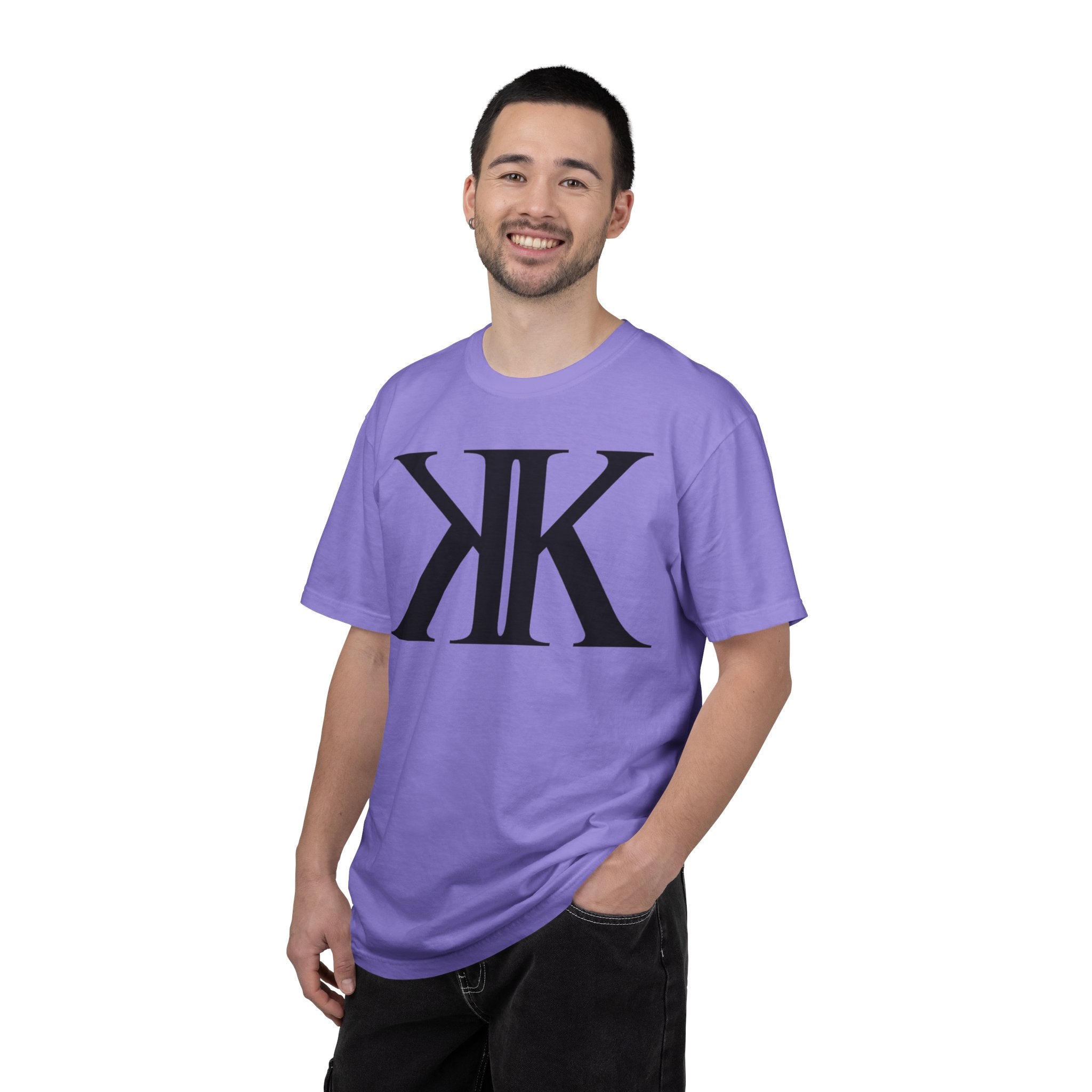 KK Monogram Tee — Bold Symmetrical Lettermark T-Shirt