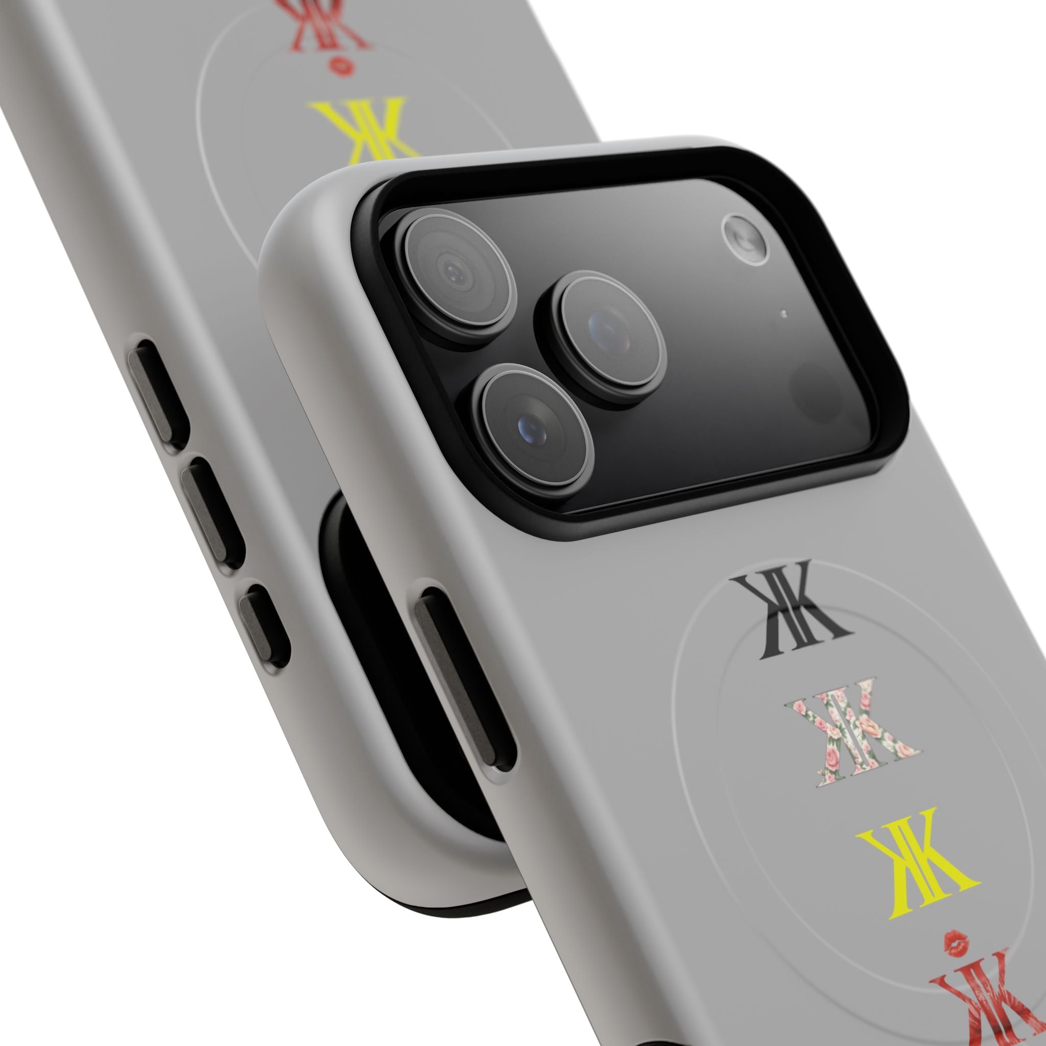 Sigil Collection Phone Case — Minimalist Monogram Stack Tough Magnetic Case