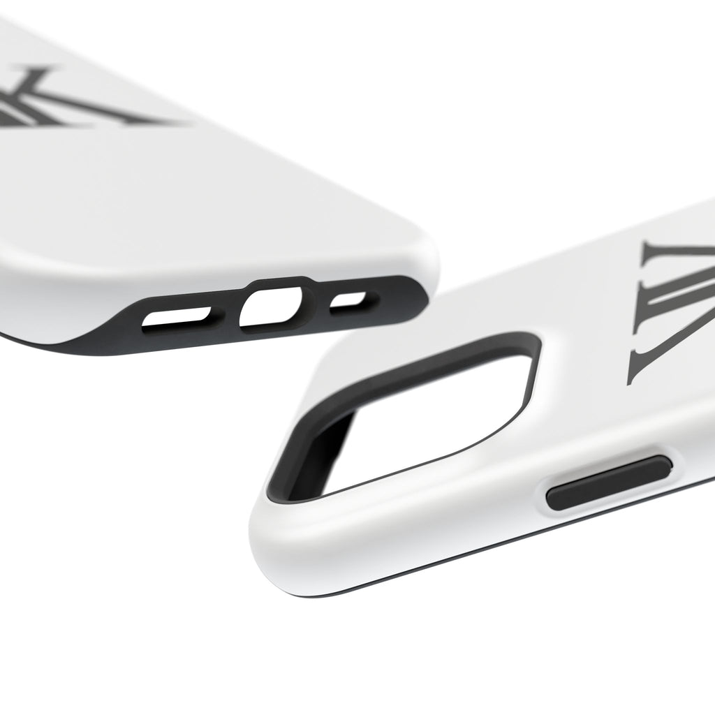 Magnetic Impact-Resistant Case with Bold KK Monogram