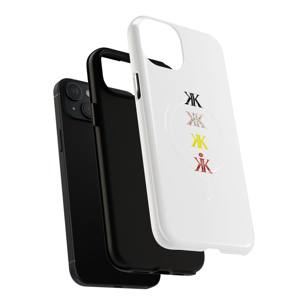 Sigil Collection Phone Case — Minimalist Monogram Stack Tough Magnetic Case