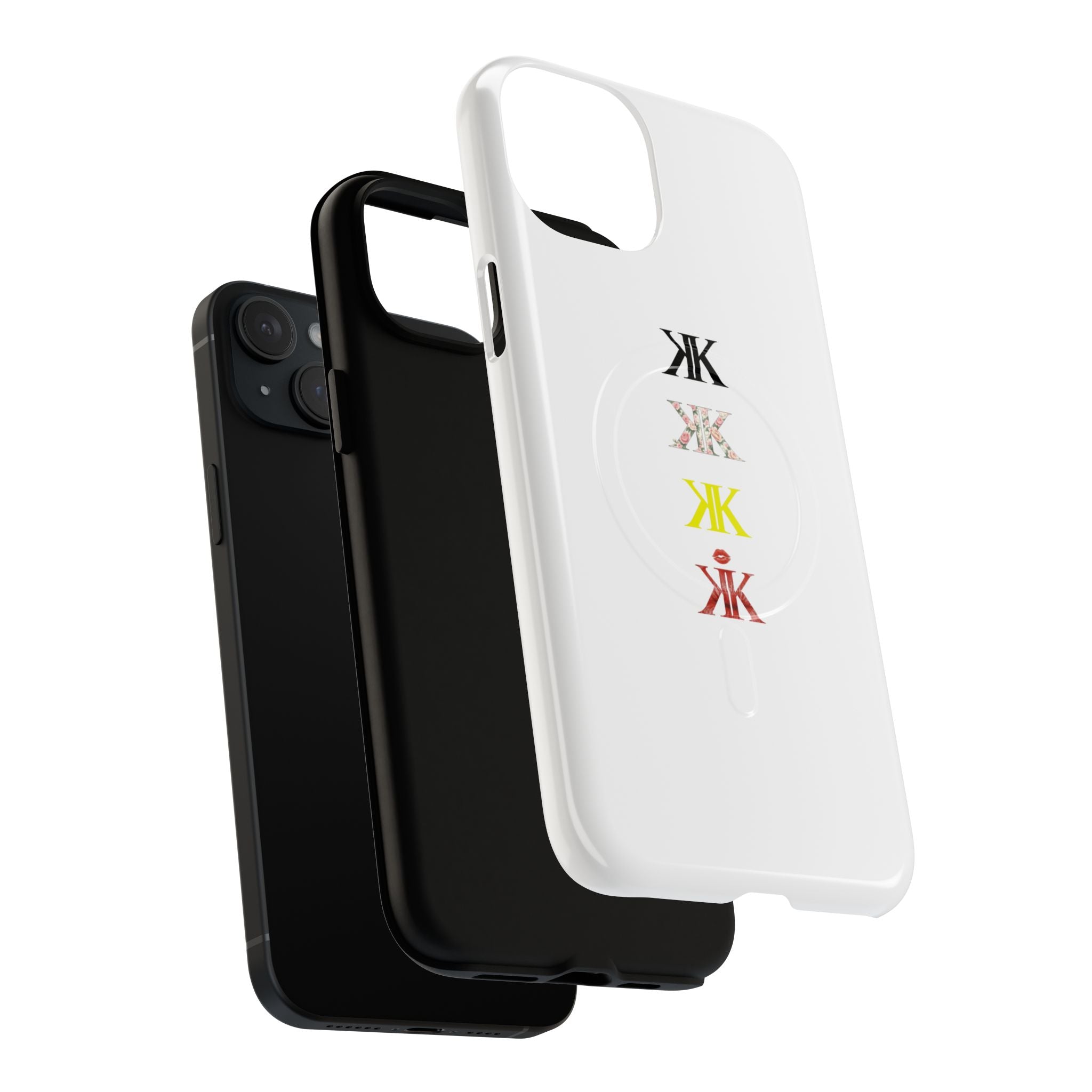Sigil Collection Phone Case — Minimalist Monogram Stack Tough Magnetic Case
