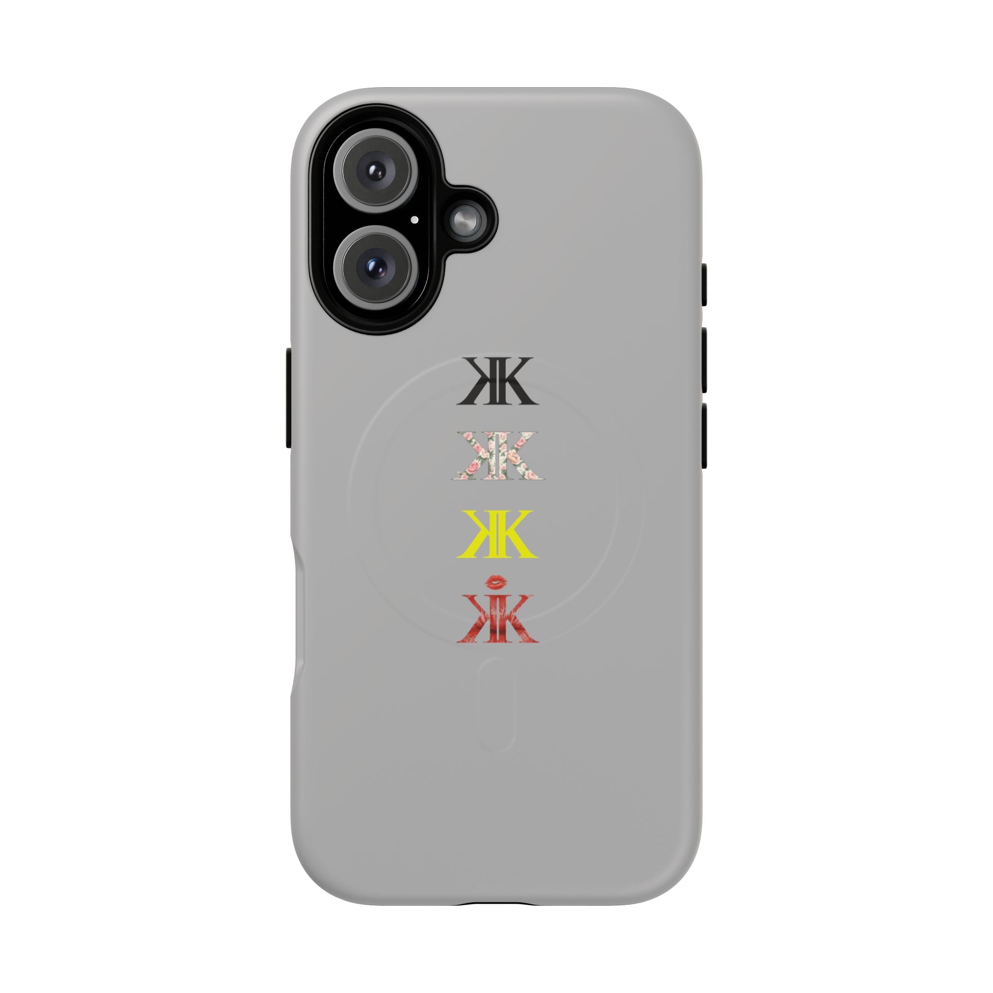 Sigil Collection Phone Case — Minimalist Monogram Stack Tough Magnetic Case