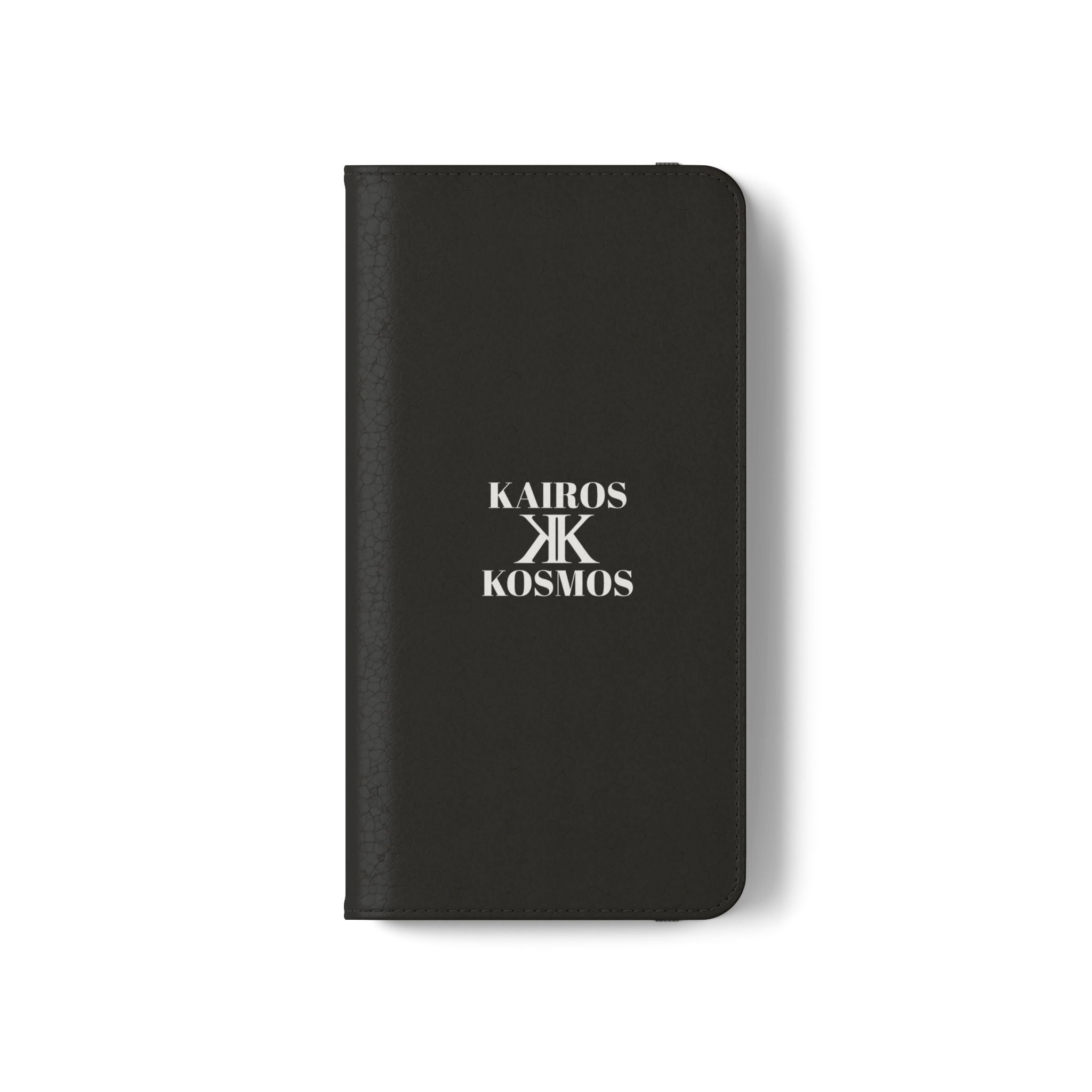 Kairos Kosmos Logo BLACK Flip Phone Case